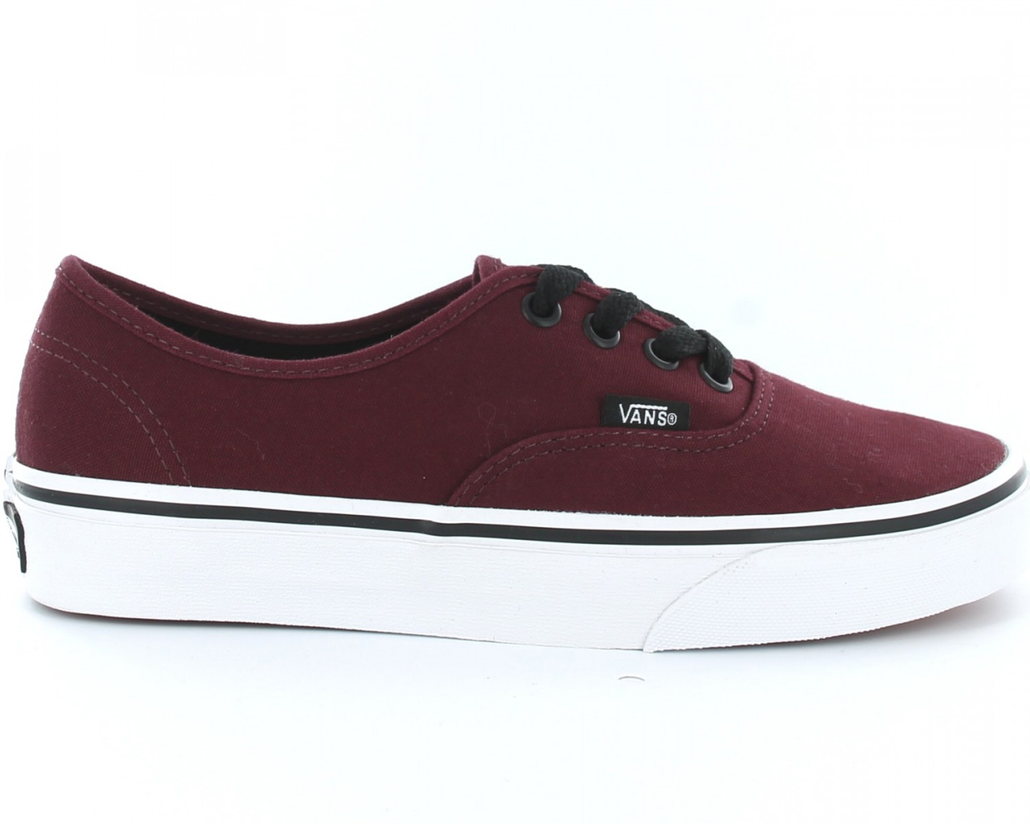 vans authentic bordeaux homme