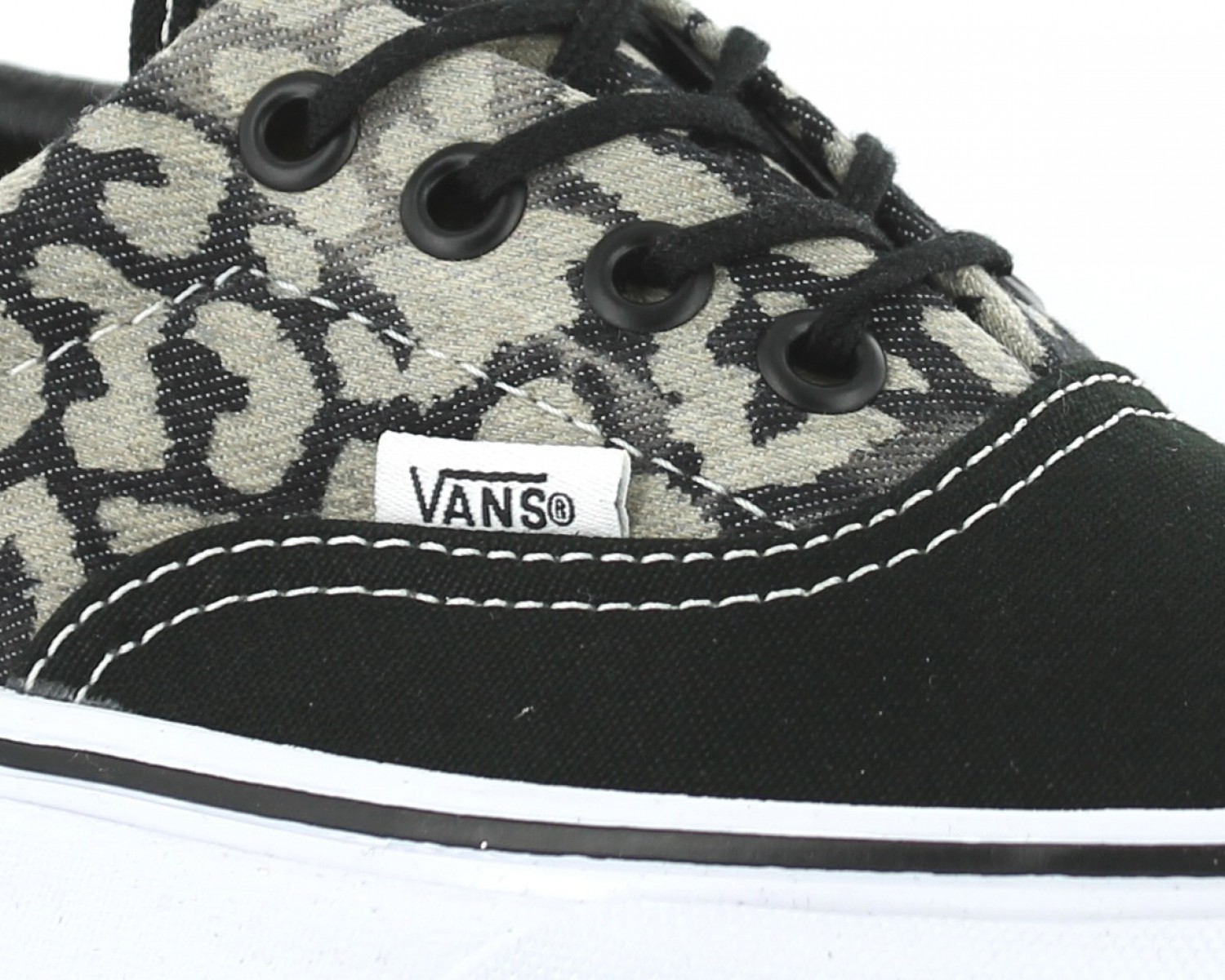 Vans noir et leopard hotsell