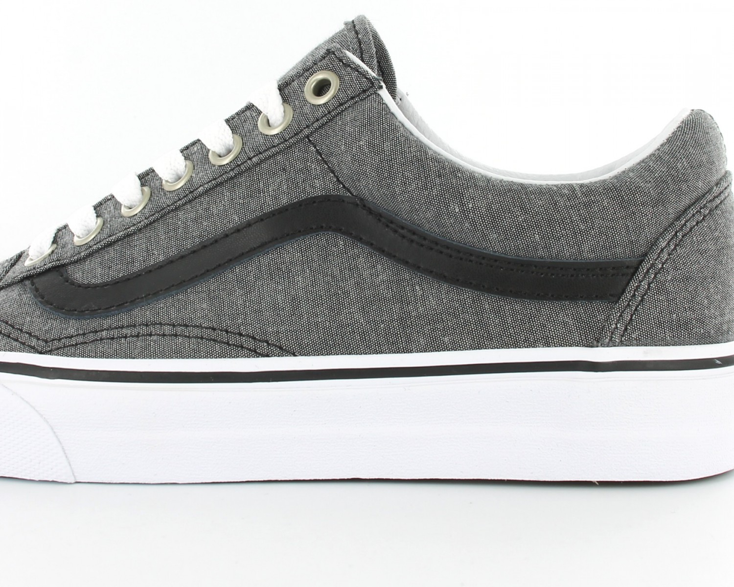 Vans Old Skool CL chambray Noir chambray