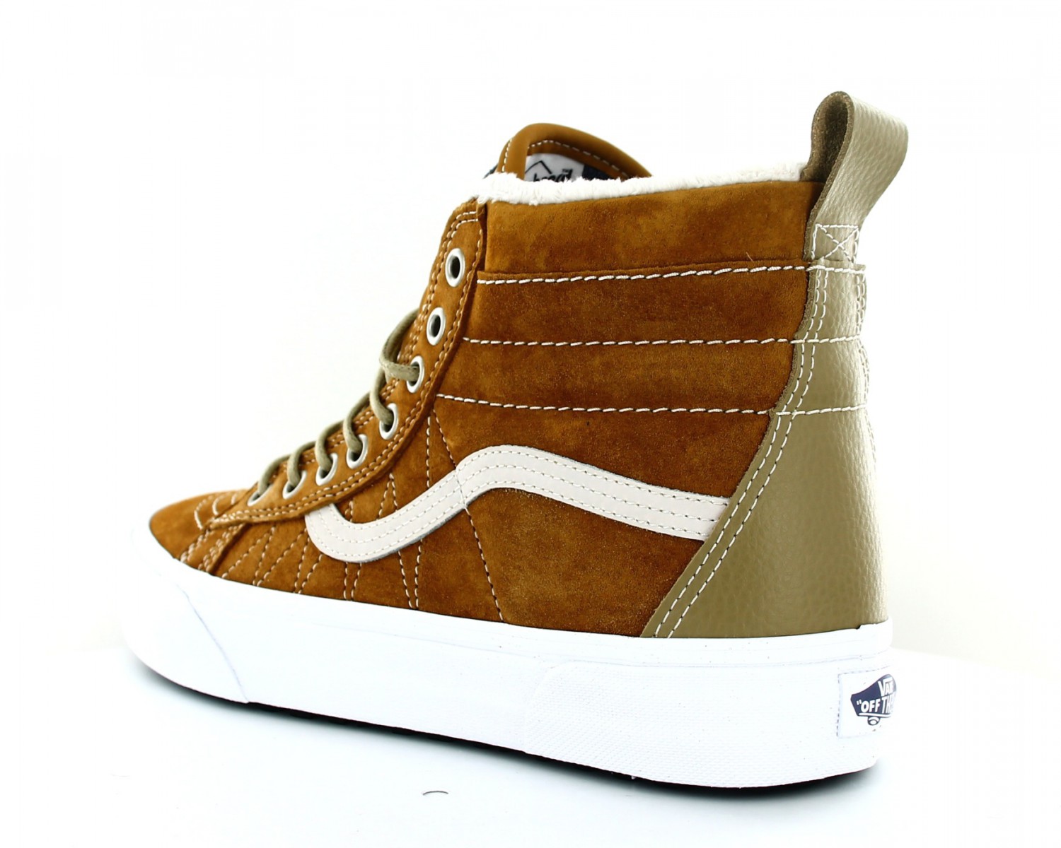 vans sk8 hi camel