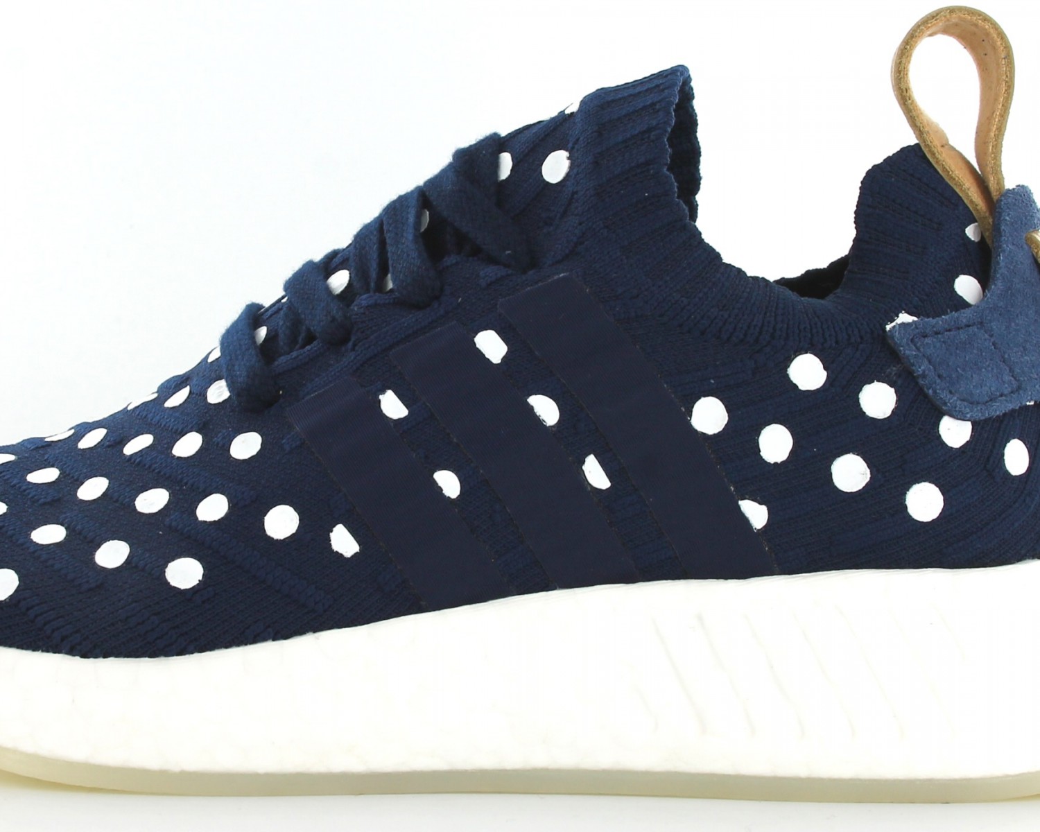 Adidas NMD R2 Primeknit Women Collegiate Navy Footwear White BA7560