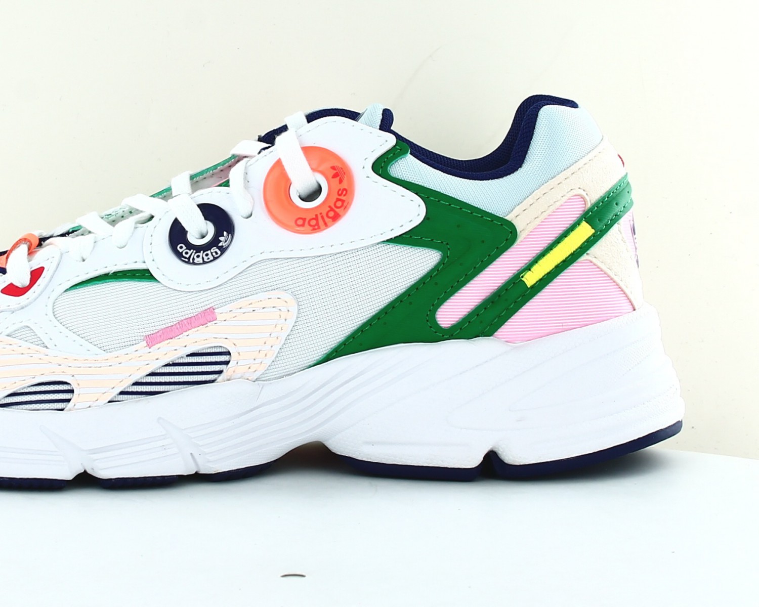 Adidas falcon blanc multicolor discount