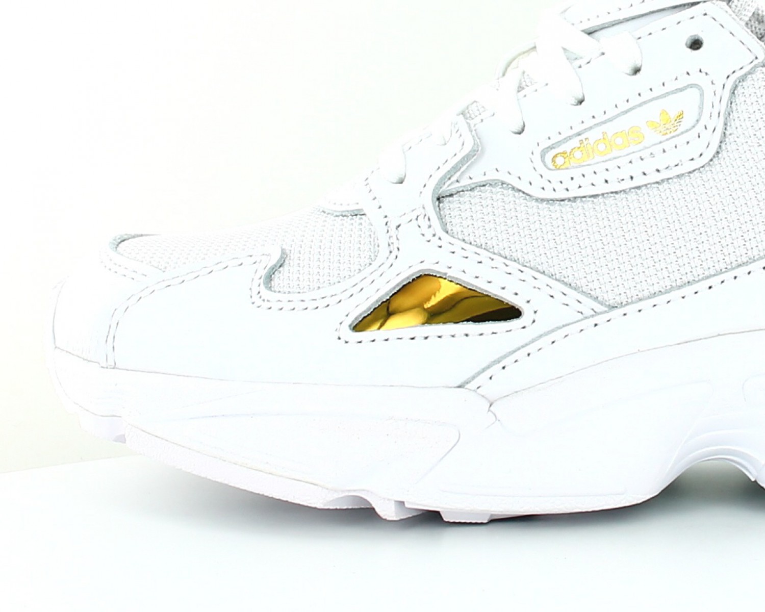 adidas falcon blanche or