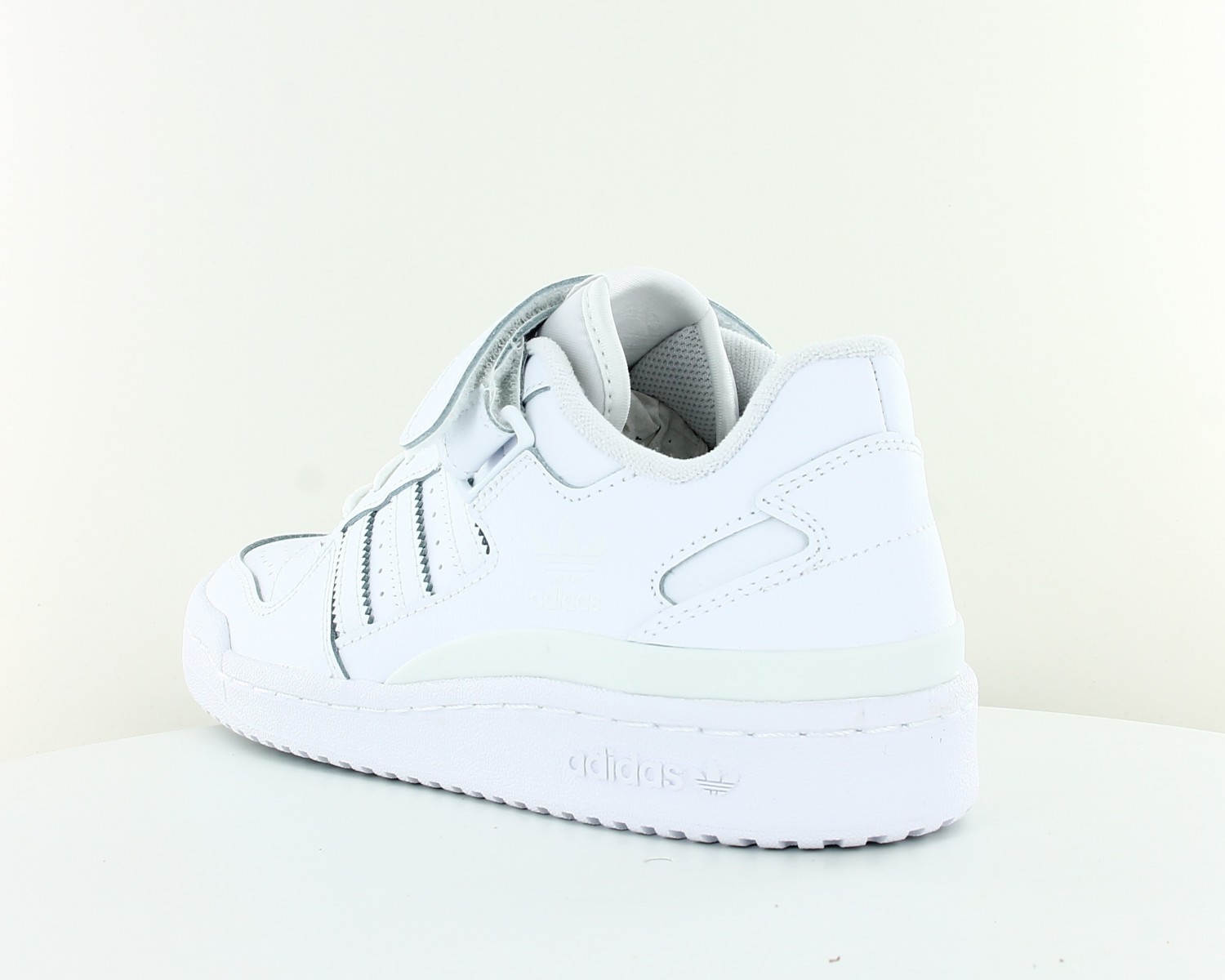 adidas blanche orange