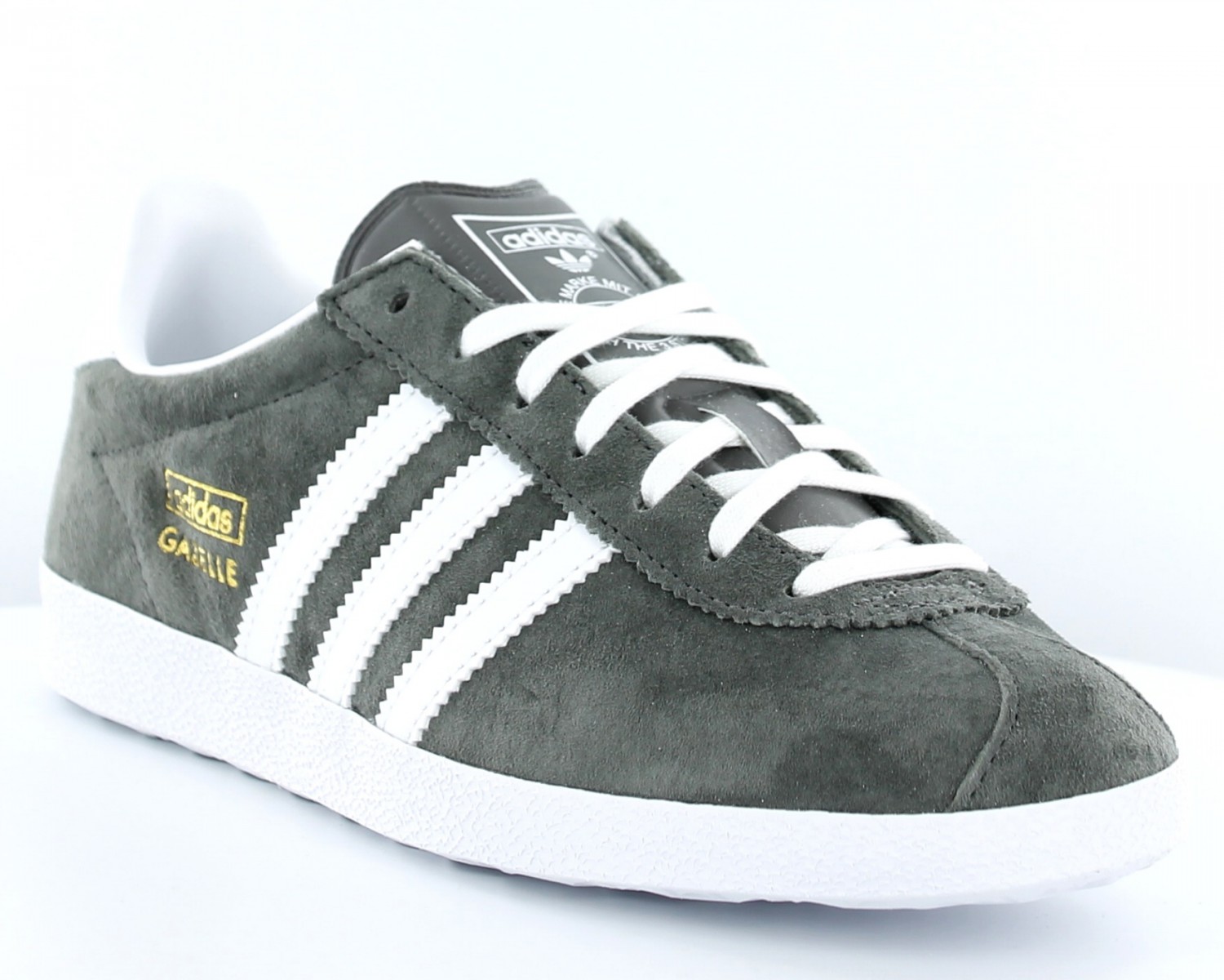 adidas gazelle grise et blanche