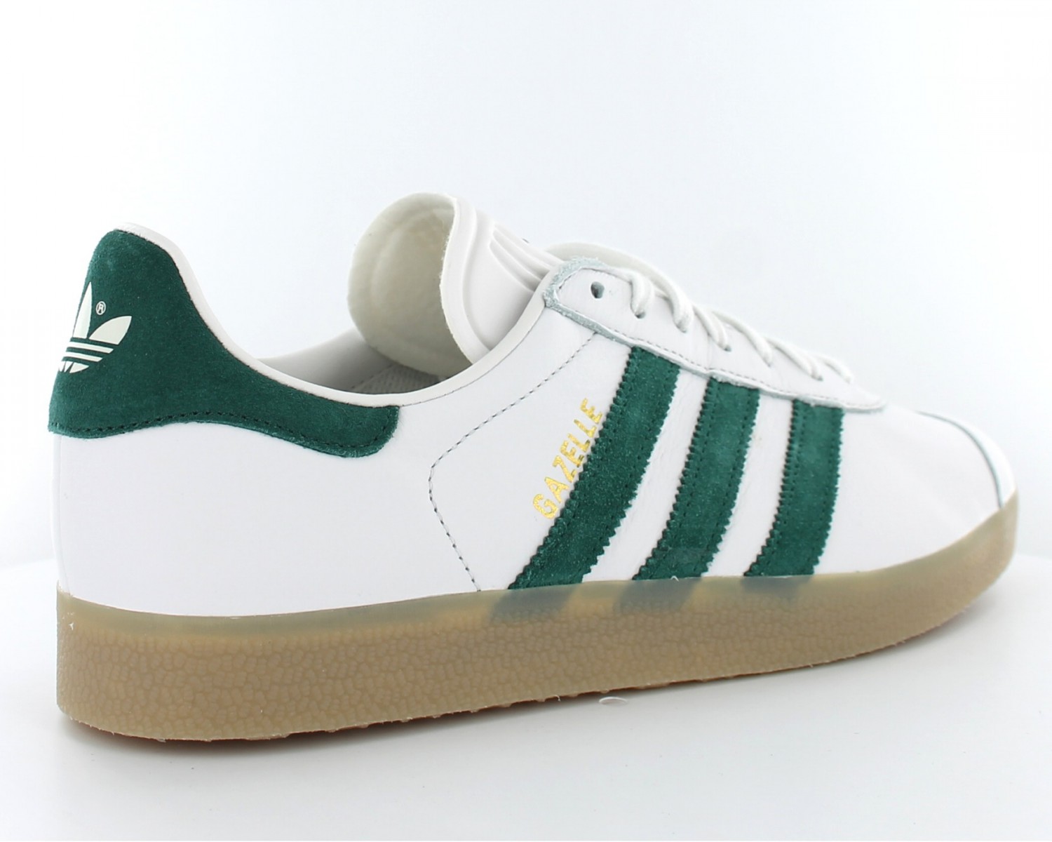 Adidas Gazelle Blanc Vert Gomme