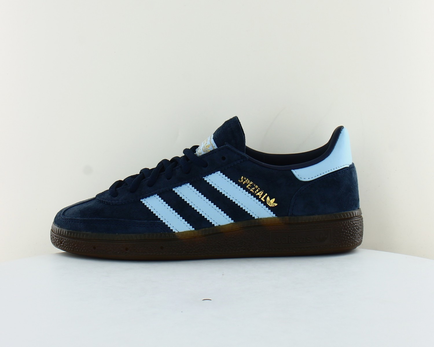 Reageer hengel Farmacologie Adidas Spezial Bleu marine bleu ciel gomme