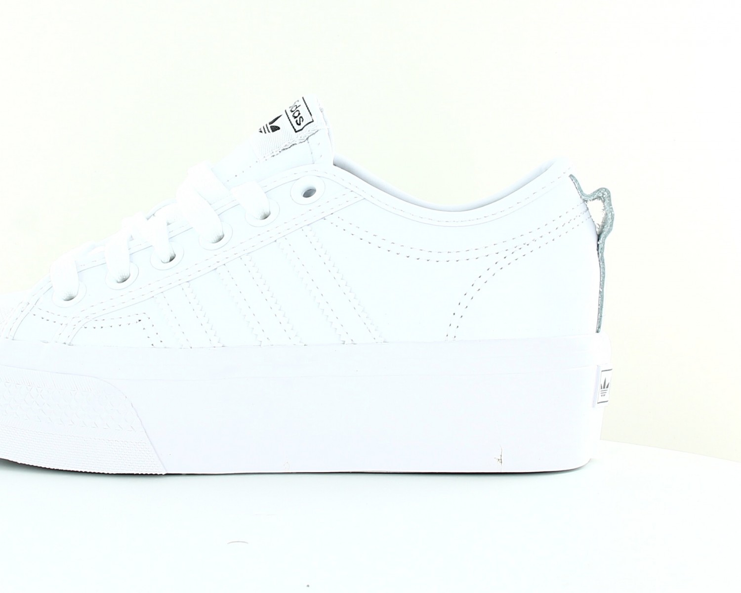 Adidas Nizza plateform Blanc blanc FV5322