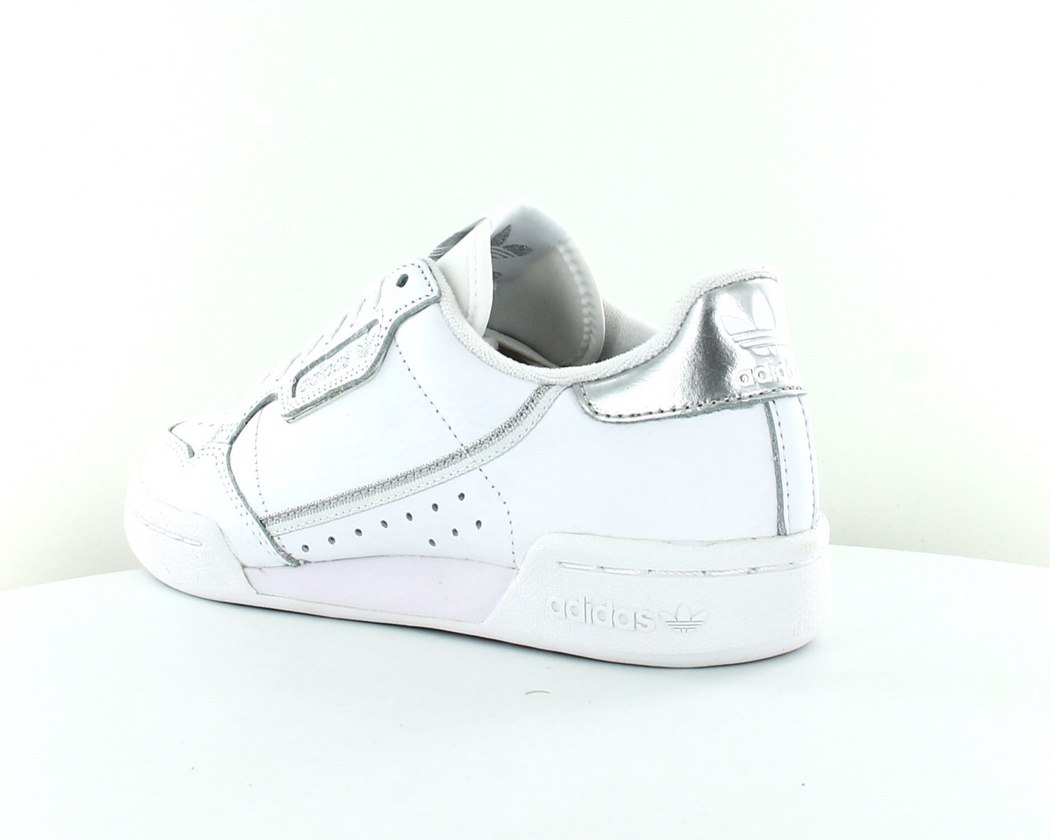 adidas continental 80 homme argent