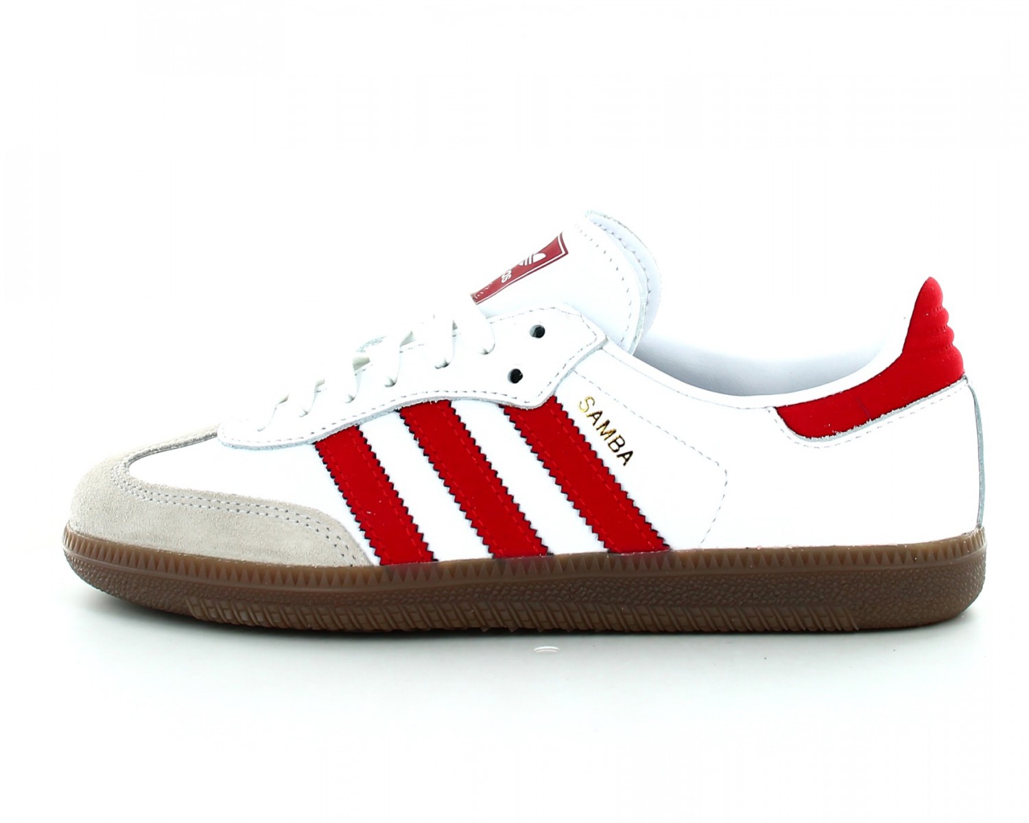 adidas samba blanche et rouge