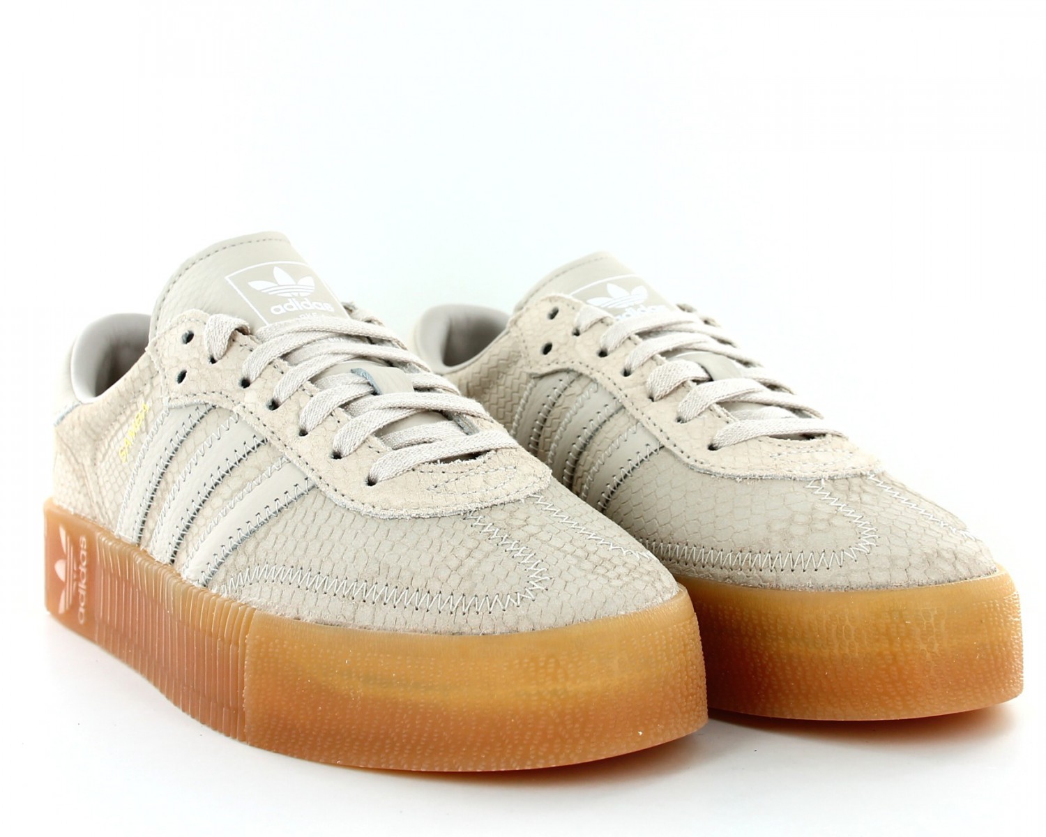 adidas sambarose beige