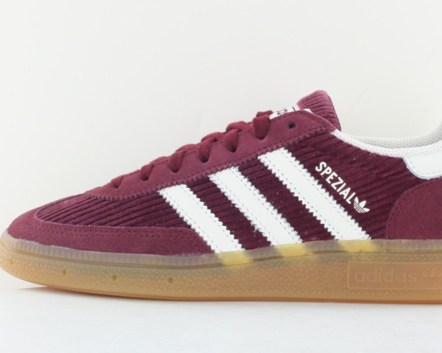Adidas Spezial Bordeaux beige corduroy