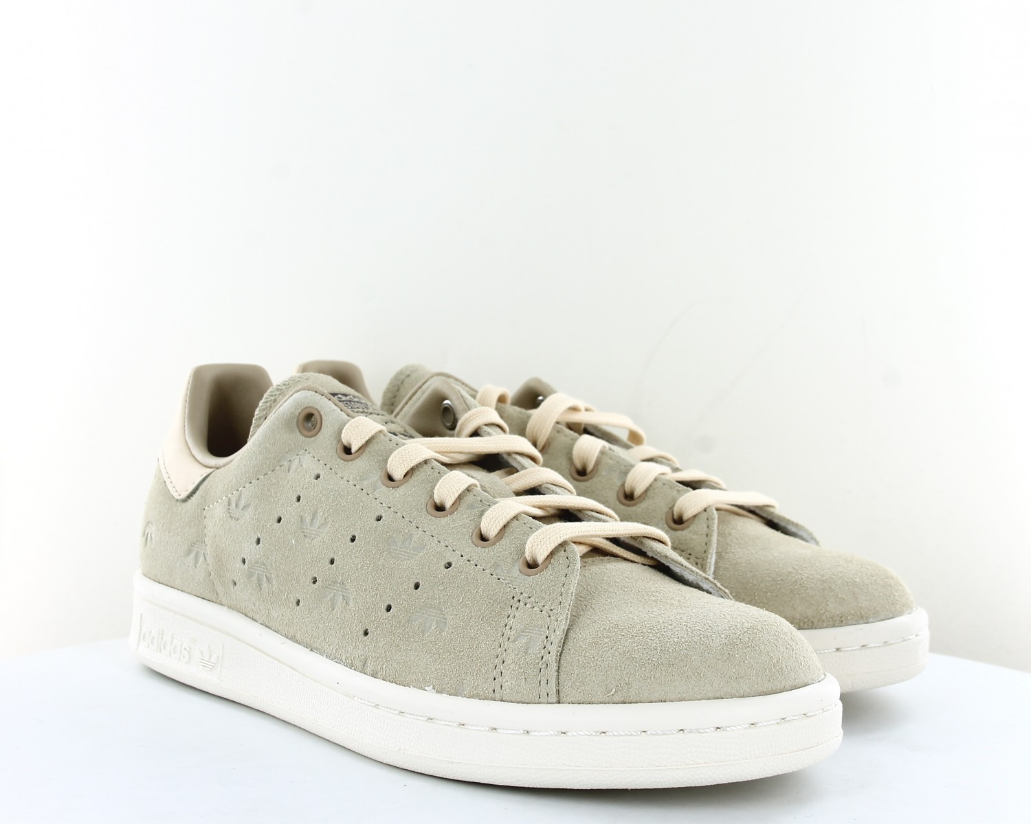 Stan smith femme shop beige daim