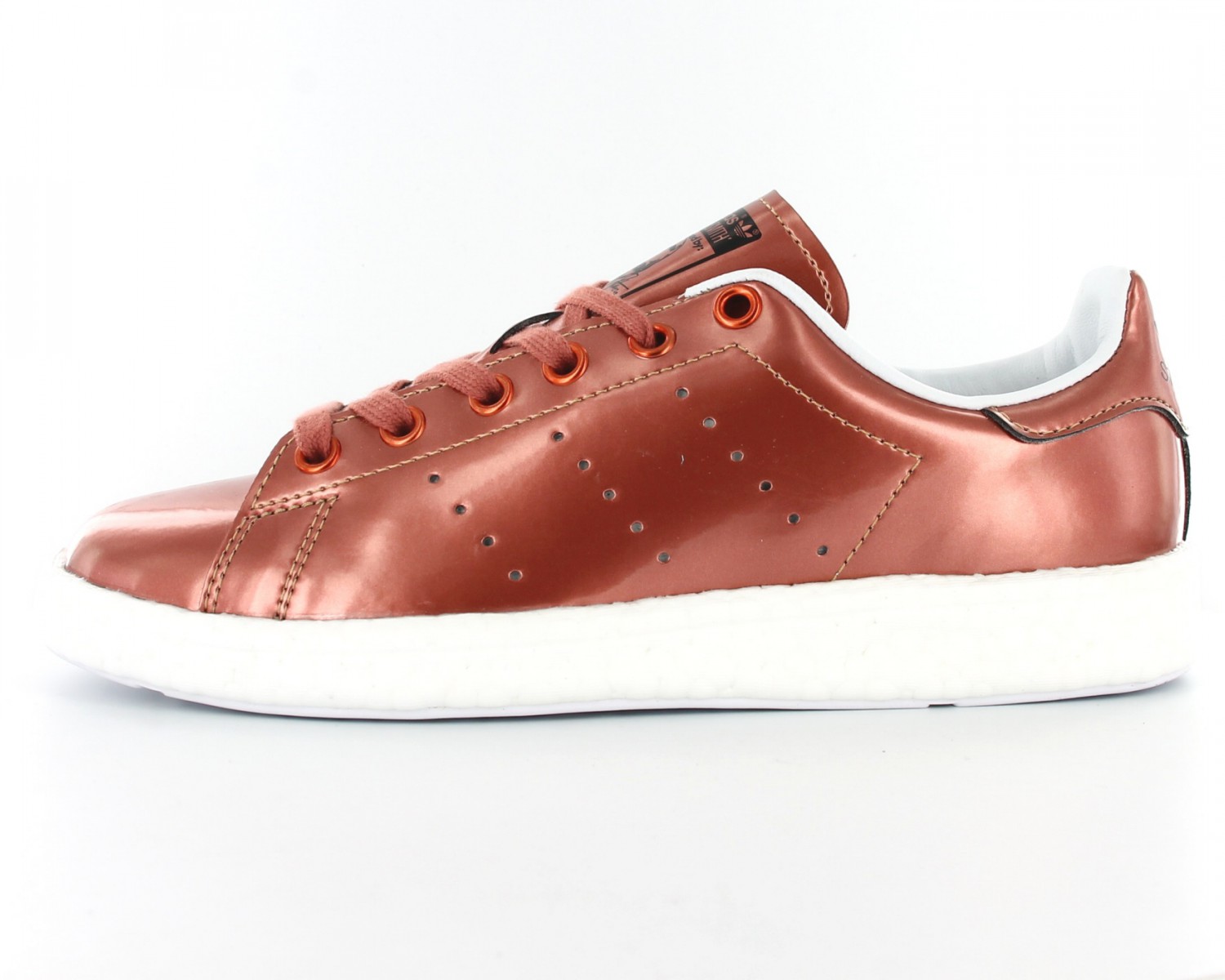 Adidas Originals Womens W Stan Smith BOOST Metallic Copper BB0107 Rose Gold