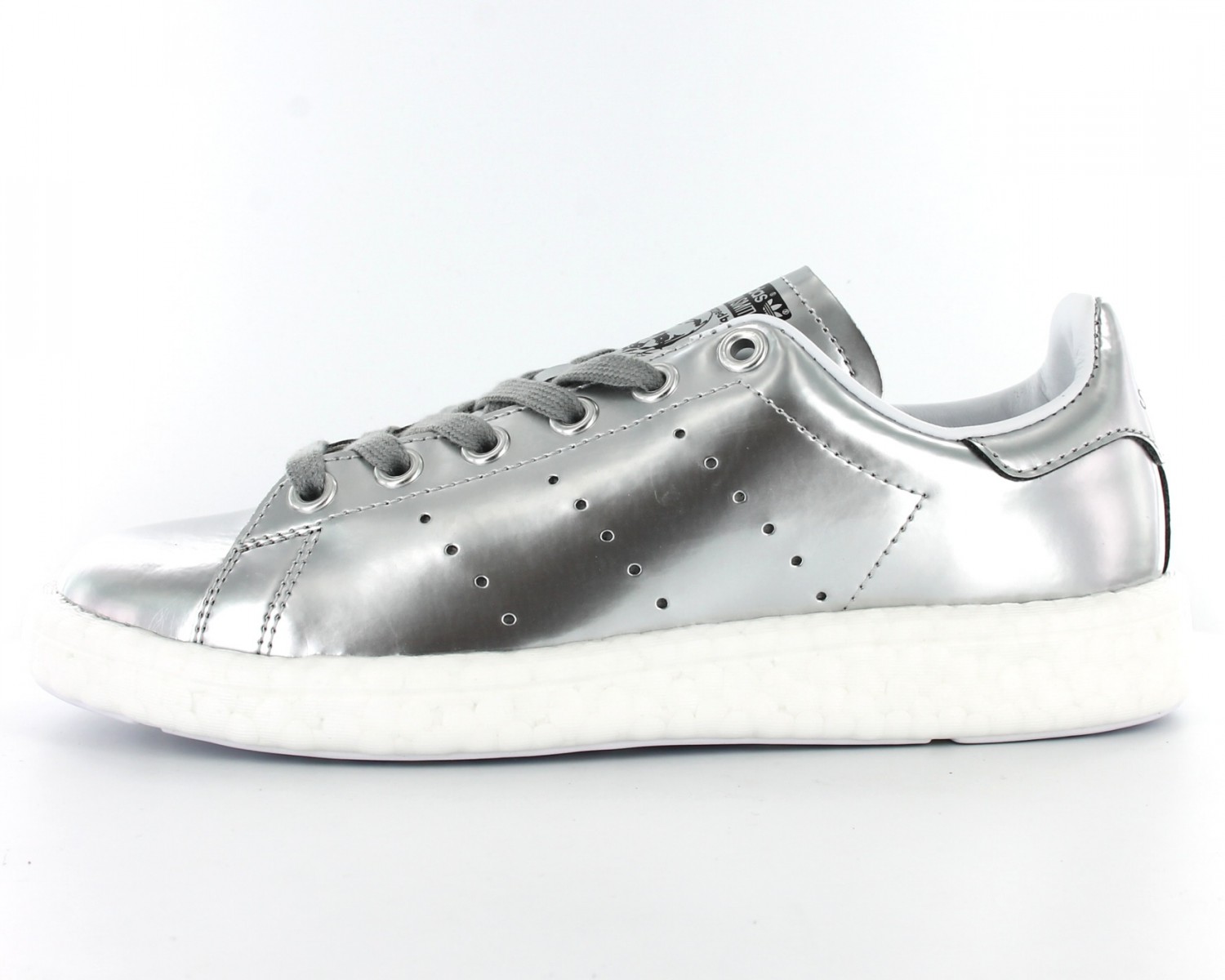 Adidas Stan smith Boost Metallic Silver/Footwear White BB0108