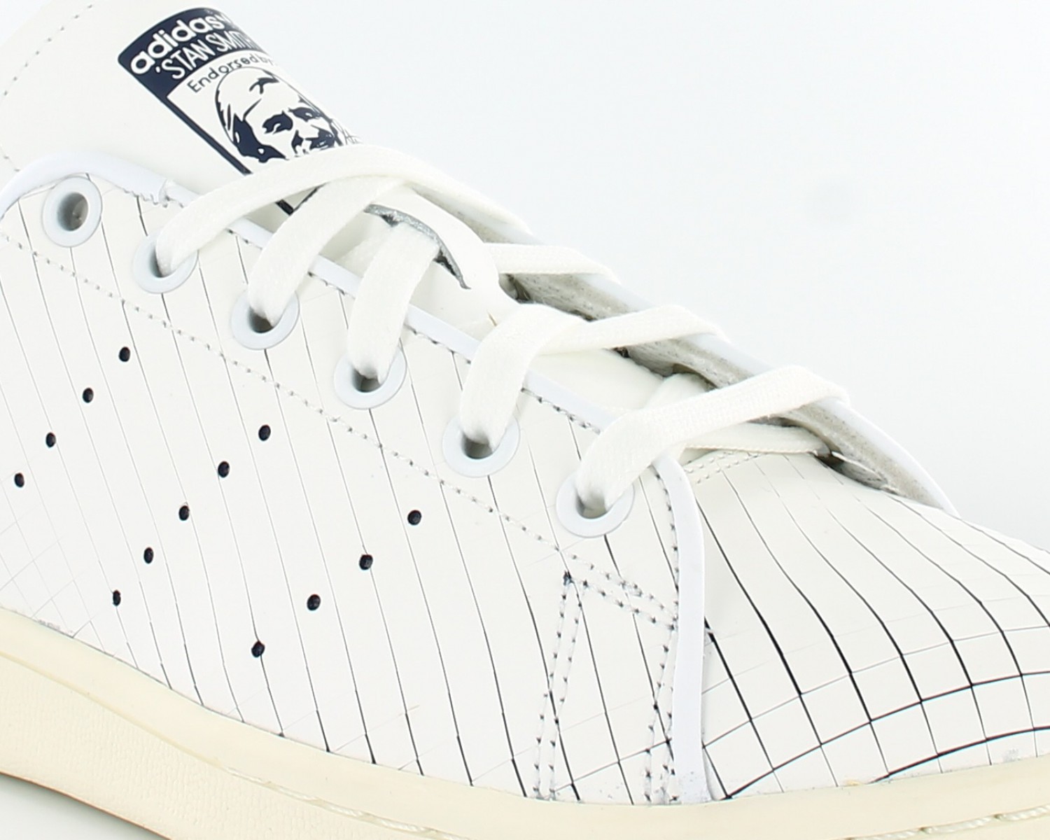 stan smith cuir craquelé