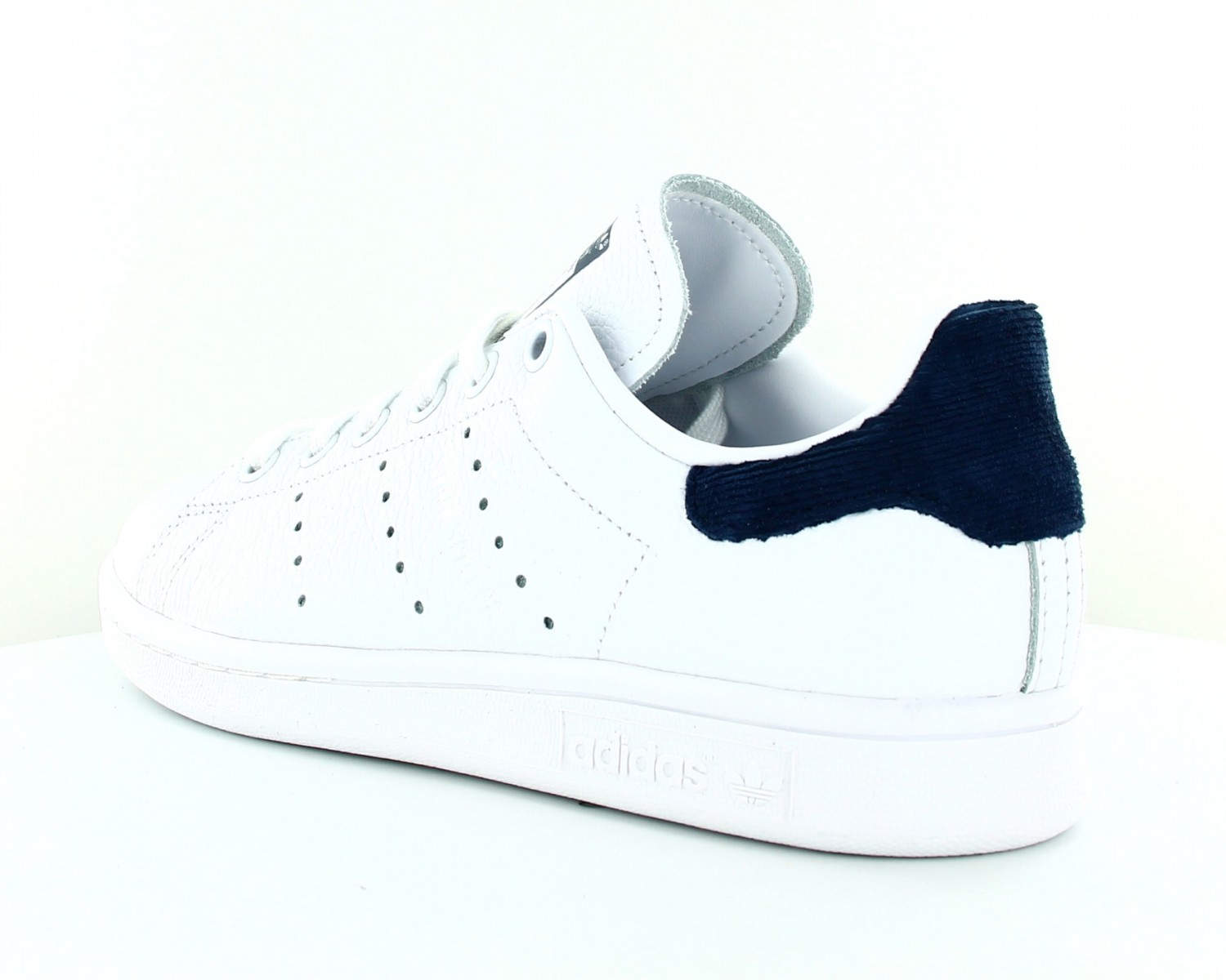 adidas stan smith scratch femme bleu