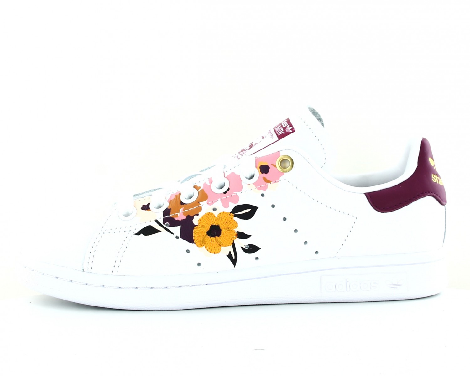 adidas stan smith bordeaux femme