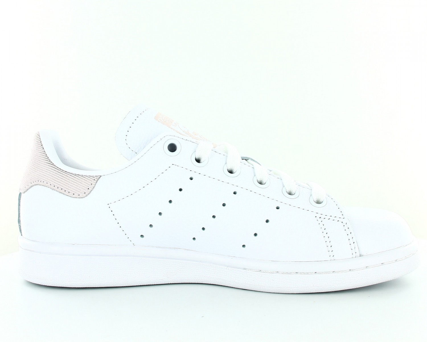 stan smith blanche et rose femme