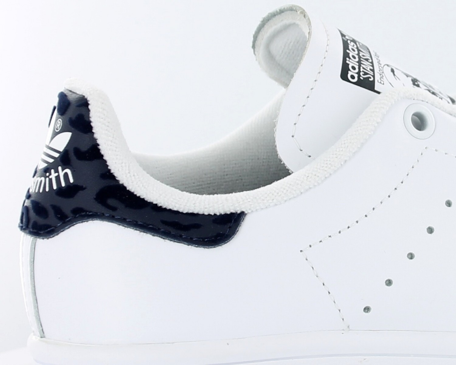 adidas stan smith leopard blanc