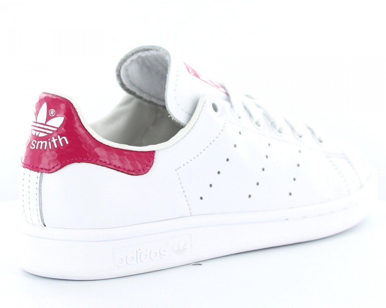 adidas stan smith blanche et rose femme