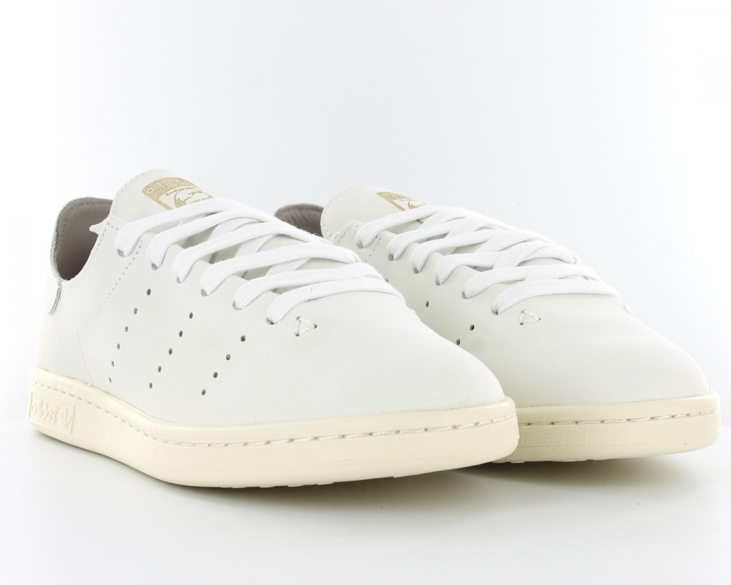 stan smith leather sock white