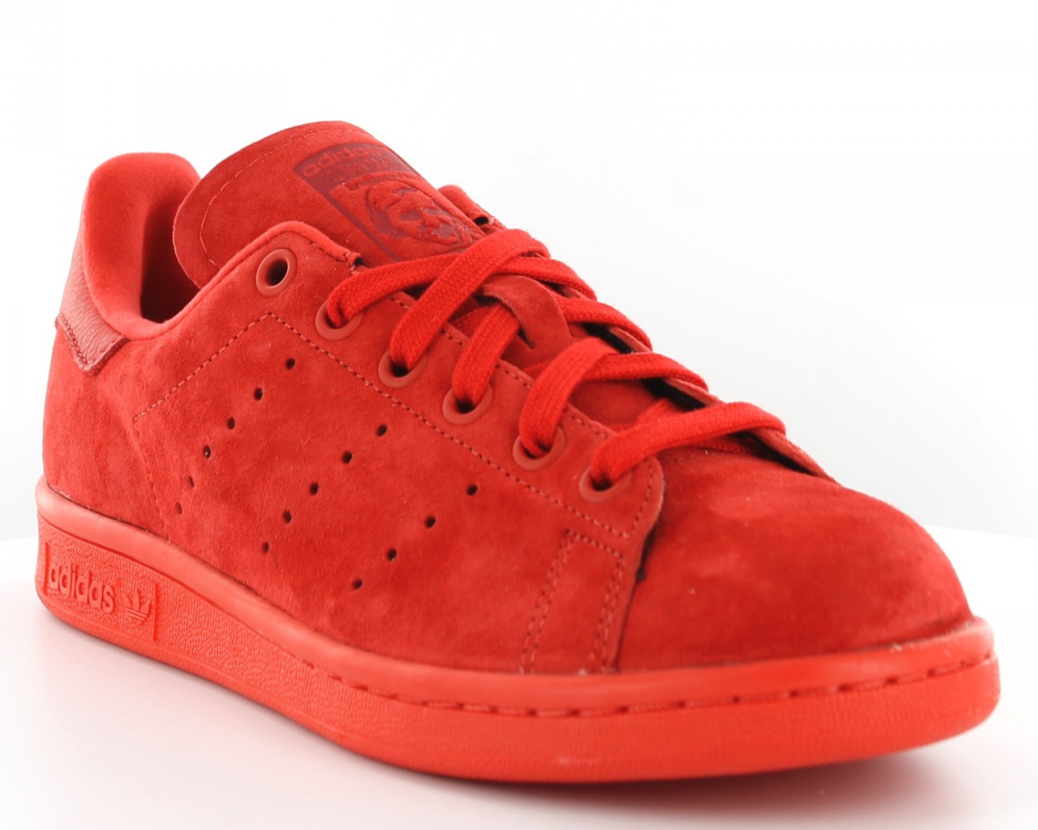Cheap shoe  Sneakers stan smith monochrome suede Adidas  ROUGE 