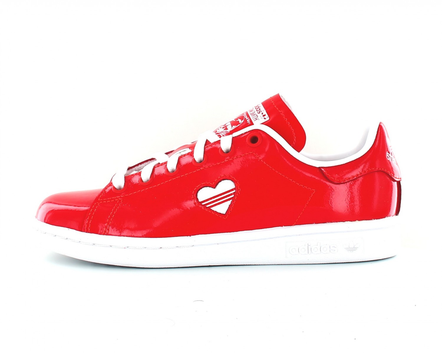 adidas stan smith femme rouge vernis