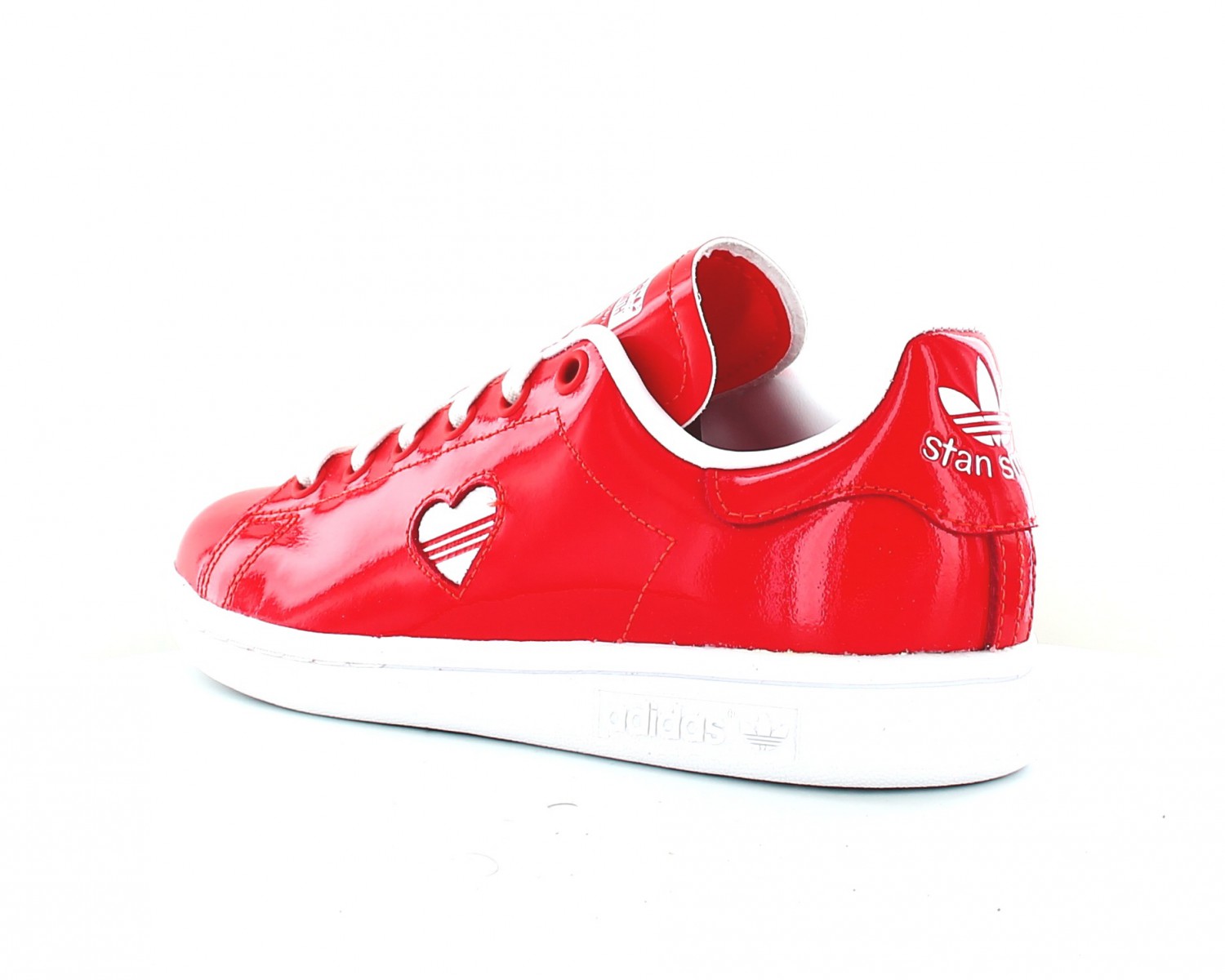 adidas stan smith femme rouge vernis