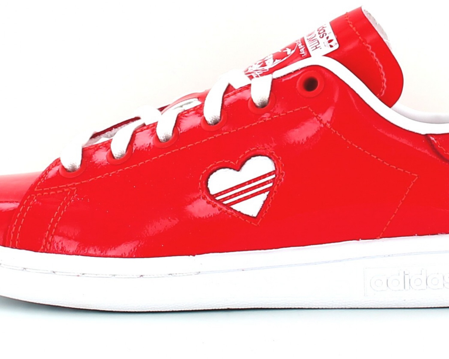 chaussure stan smith rouge