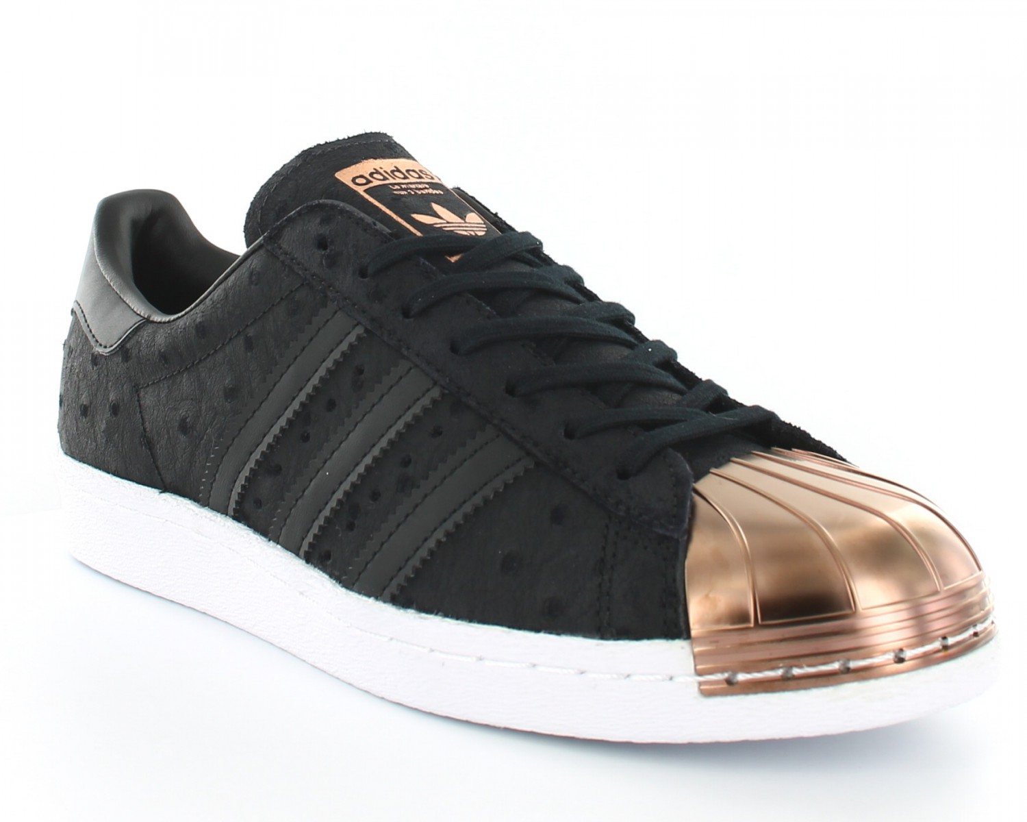 Adidas Superstar 80 metal toe Noir/bronze S76712