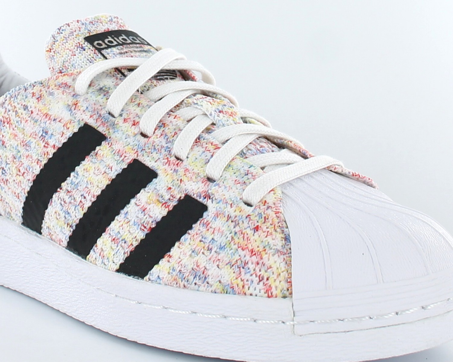 Adidas 80s primeknit Blanc/Multicolor S75845