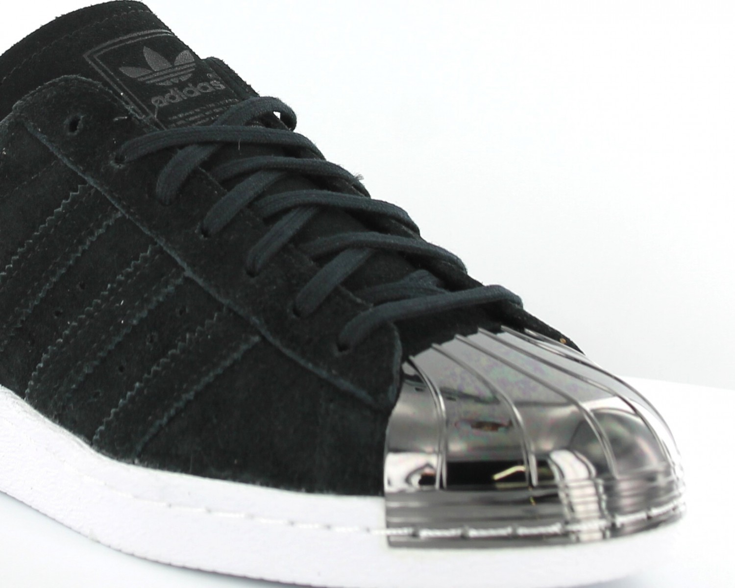 superstar metal toe Bleu homme