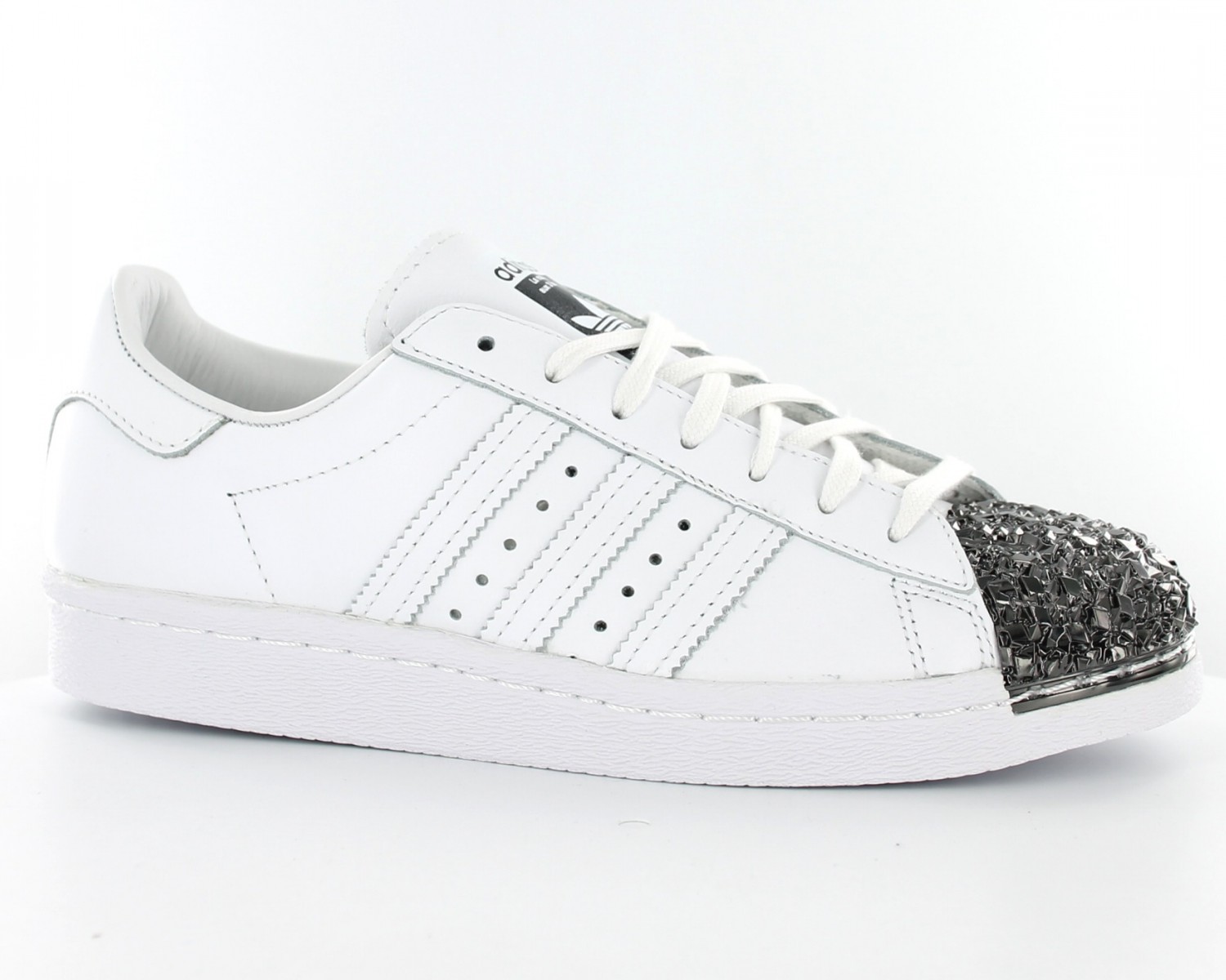 superstar metal toe homme blanc