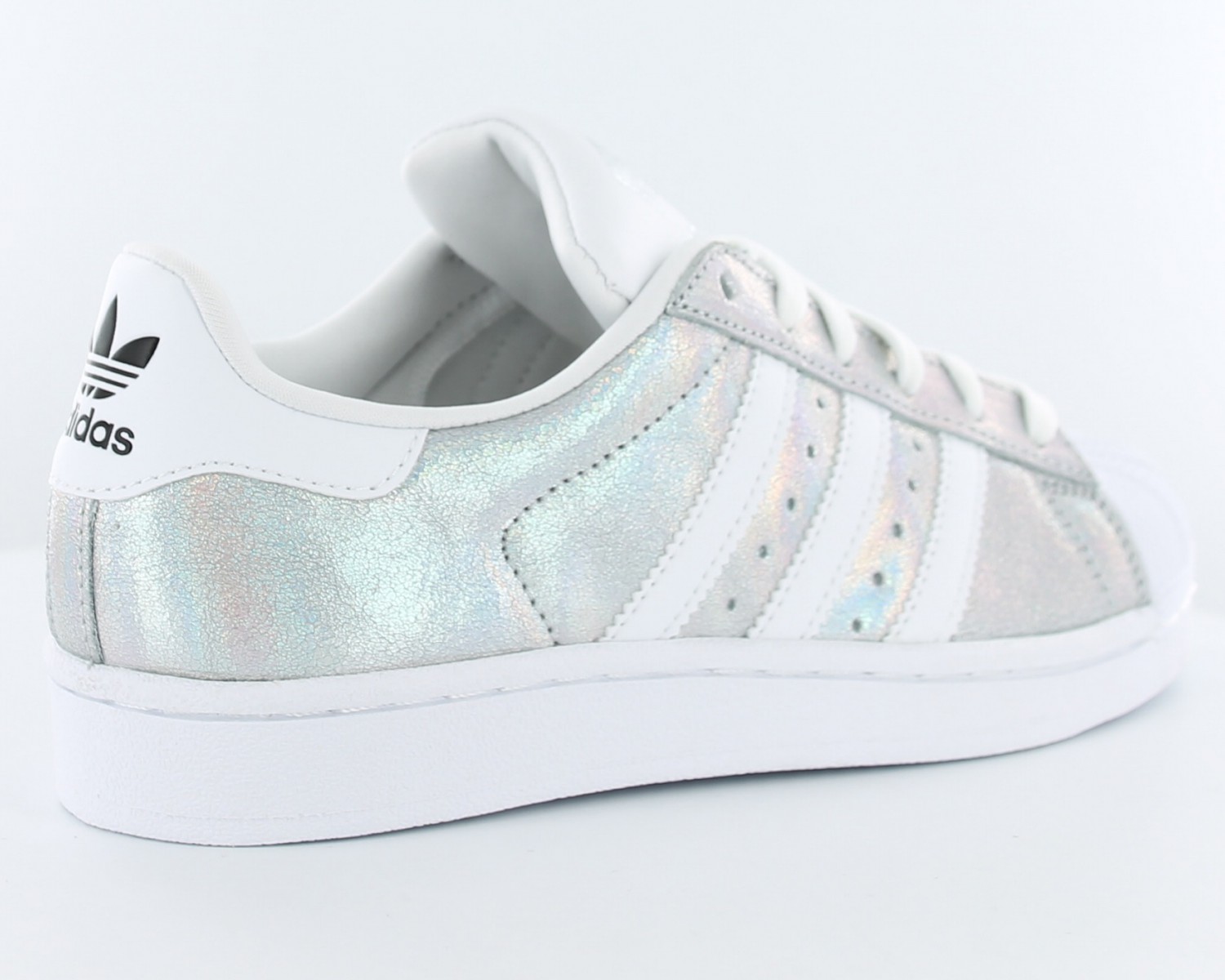 adidas superstar blanche et argent