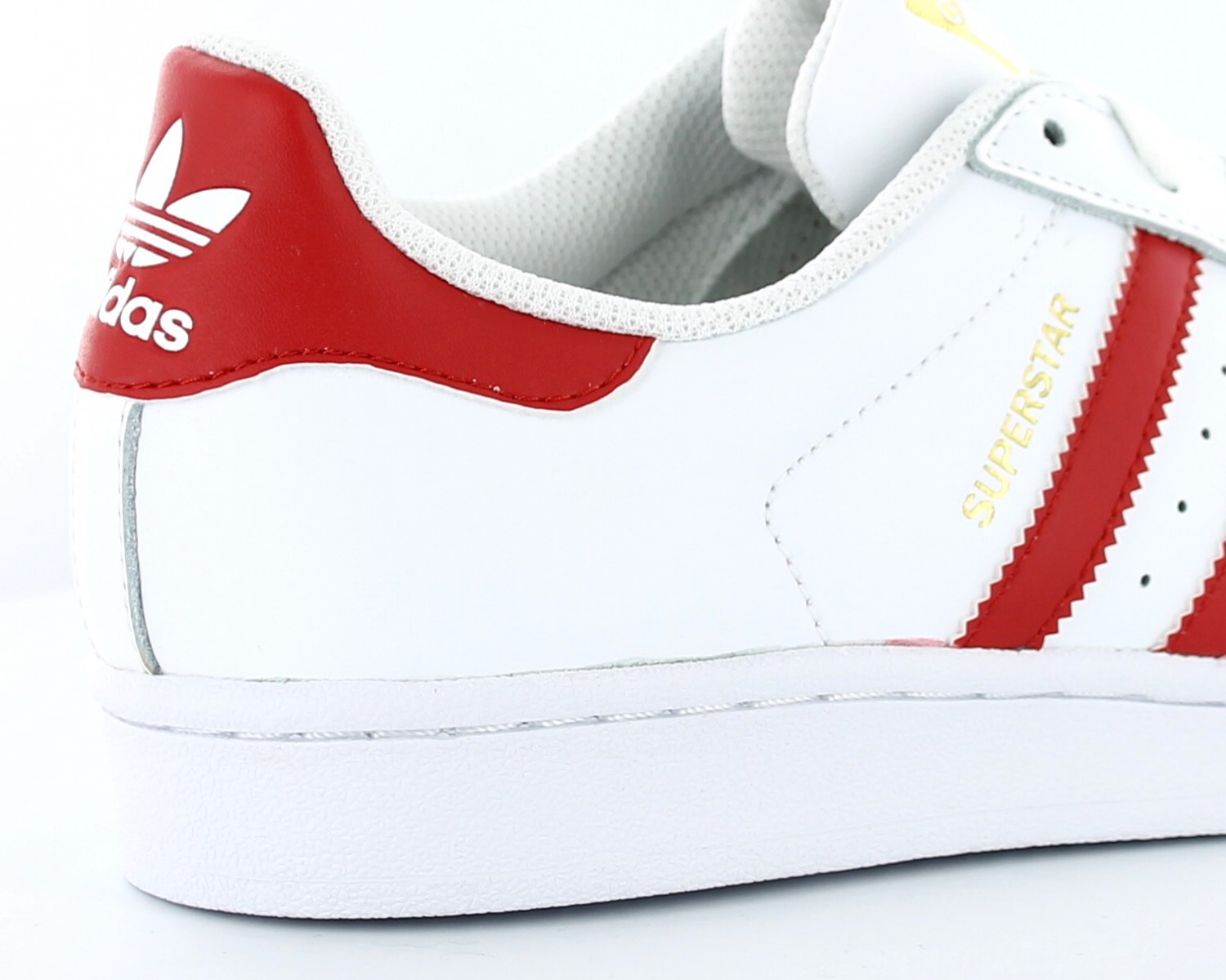 adidas superstar blanc et rouge femme