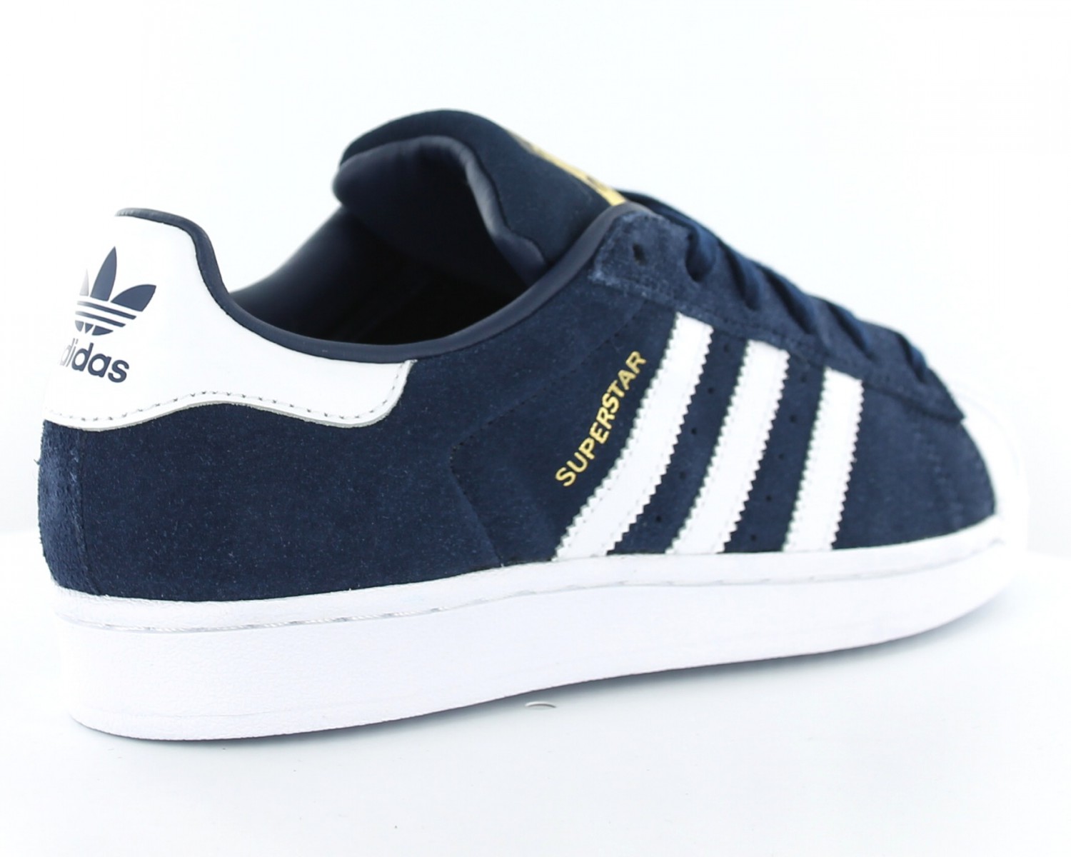 superstar bleu et blanche