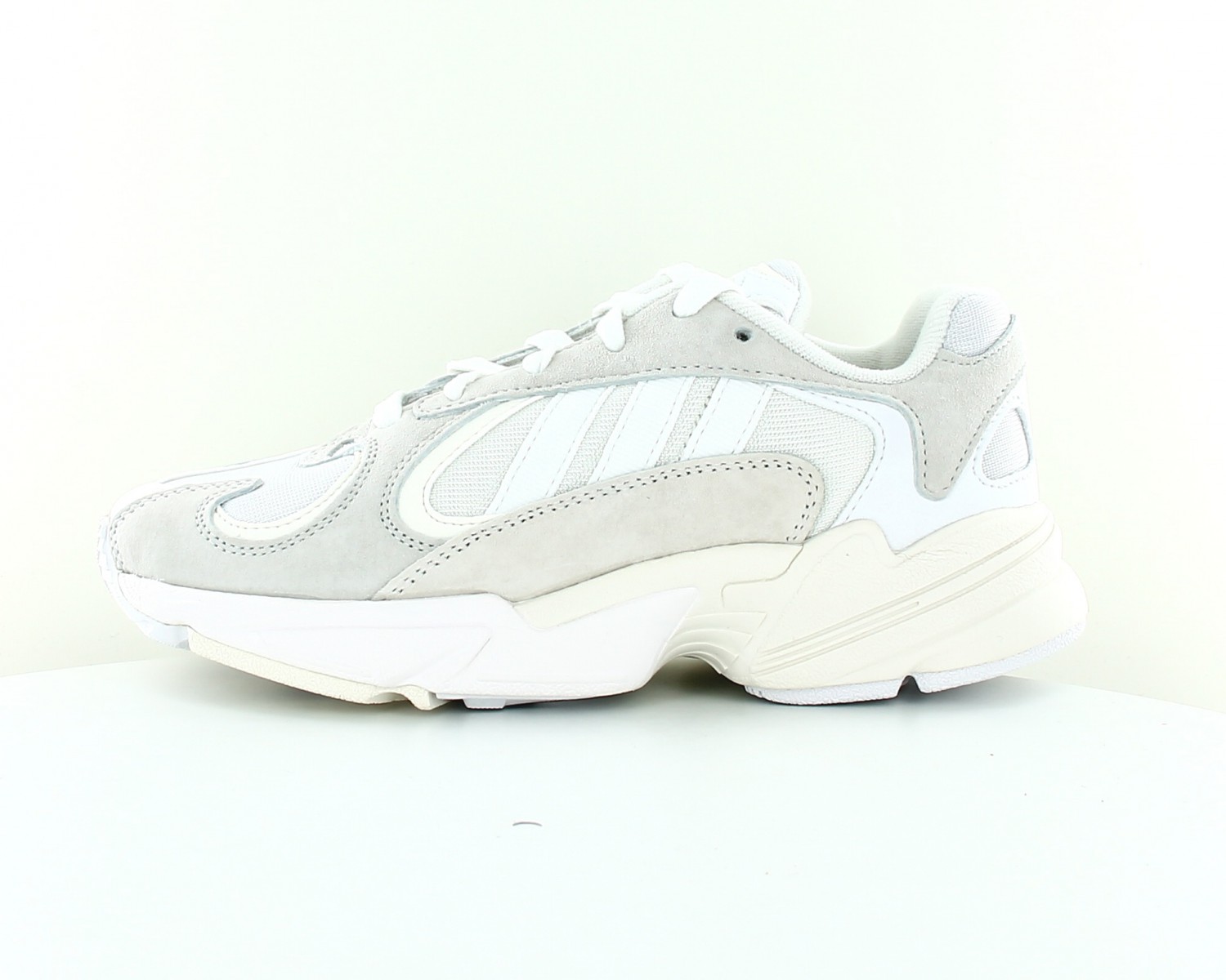 Adidas Yung-1 Beige blanc B37616