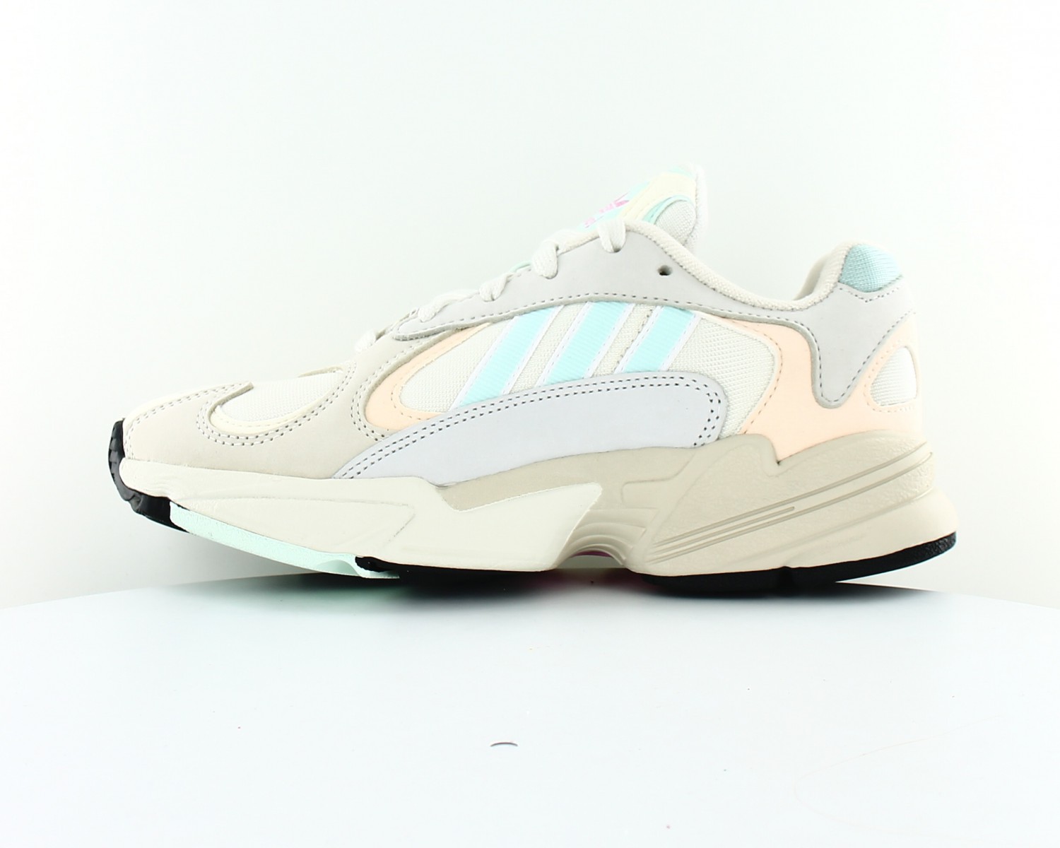 Adidas Yung-1 Beige vert mint rose CG7118