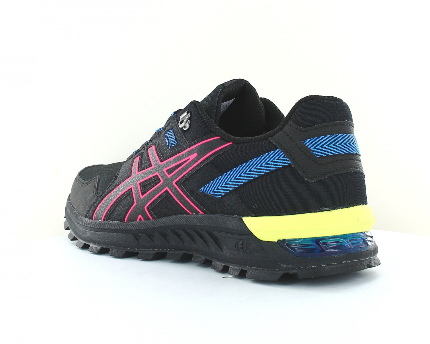 asics noir jaune fluo