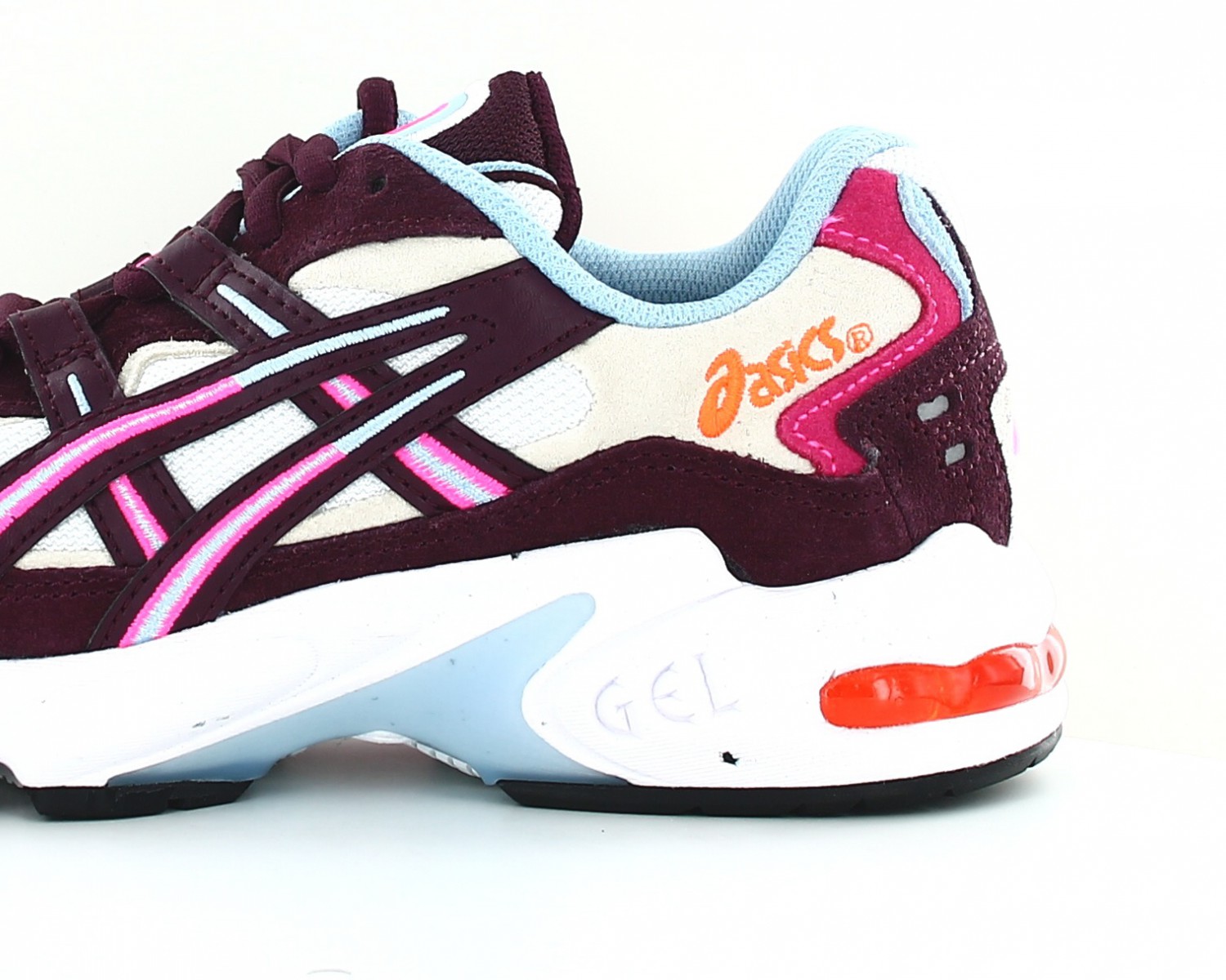 Asics top femme bordeaux