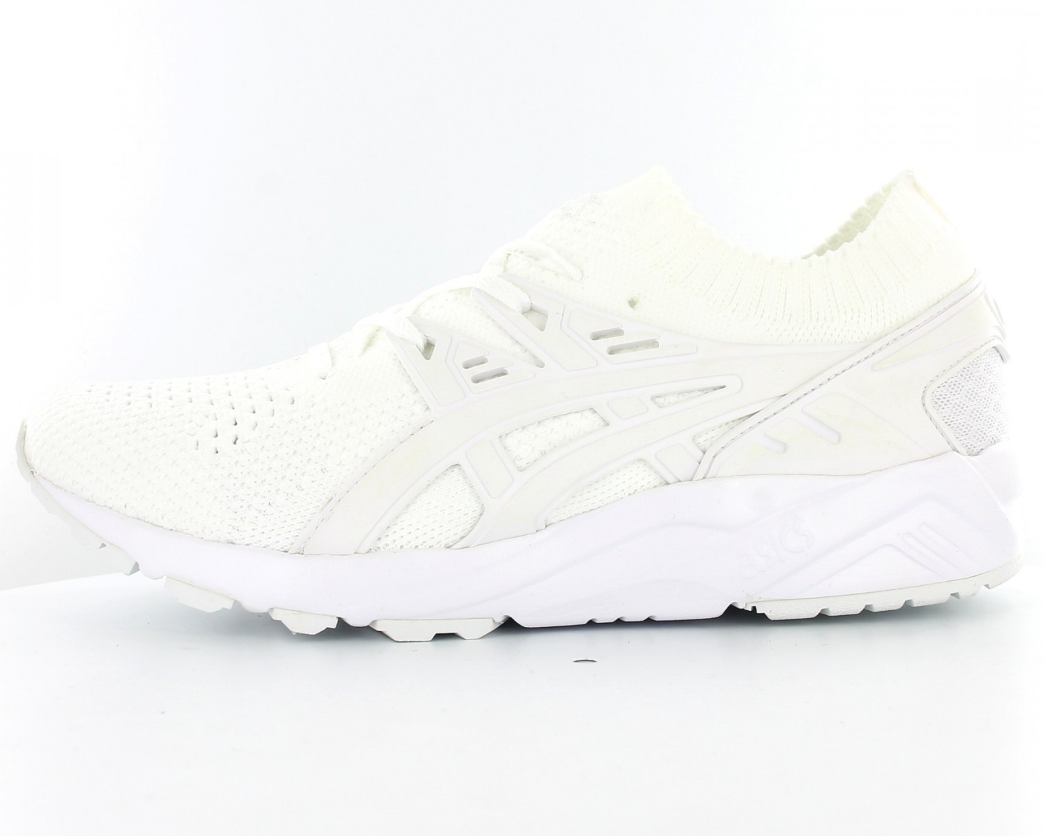 asics gel kayano knit white