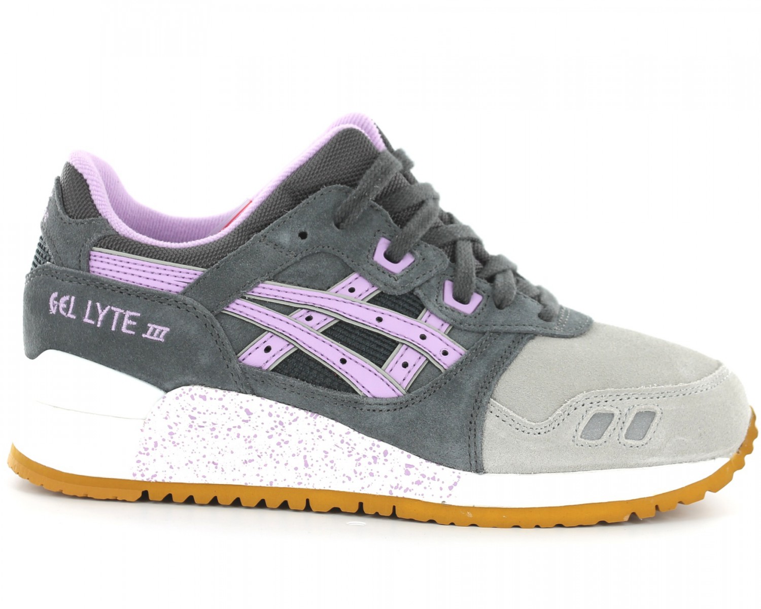 asics femme sneakers grise