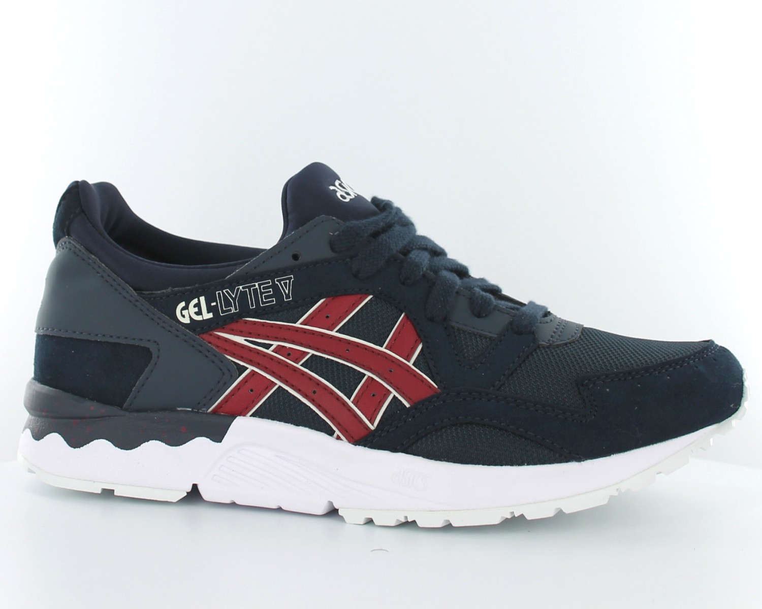 asics gel lyte 5 bleu et rouge