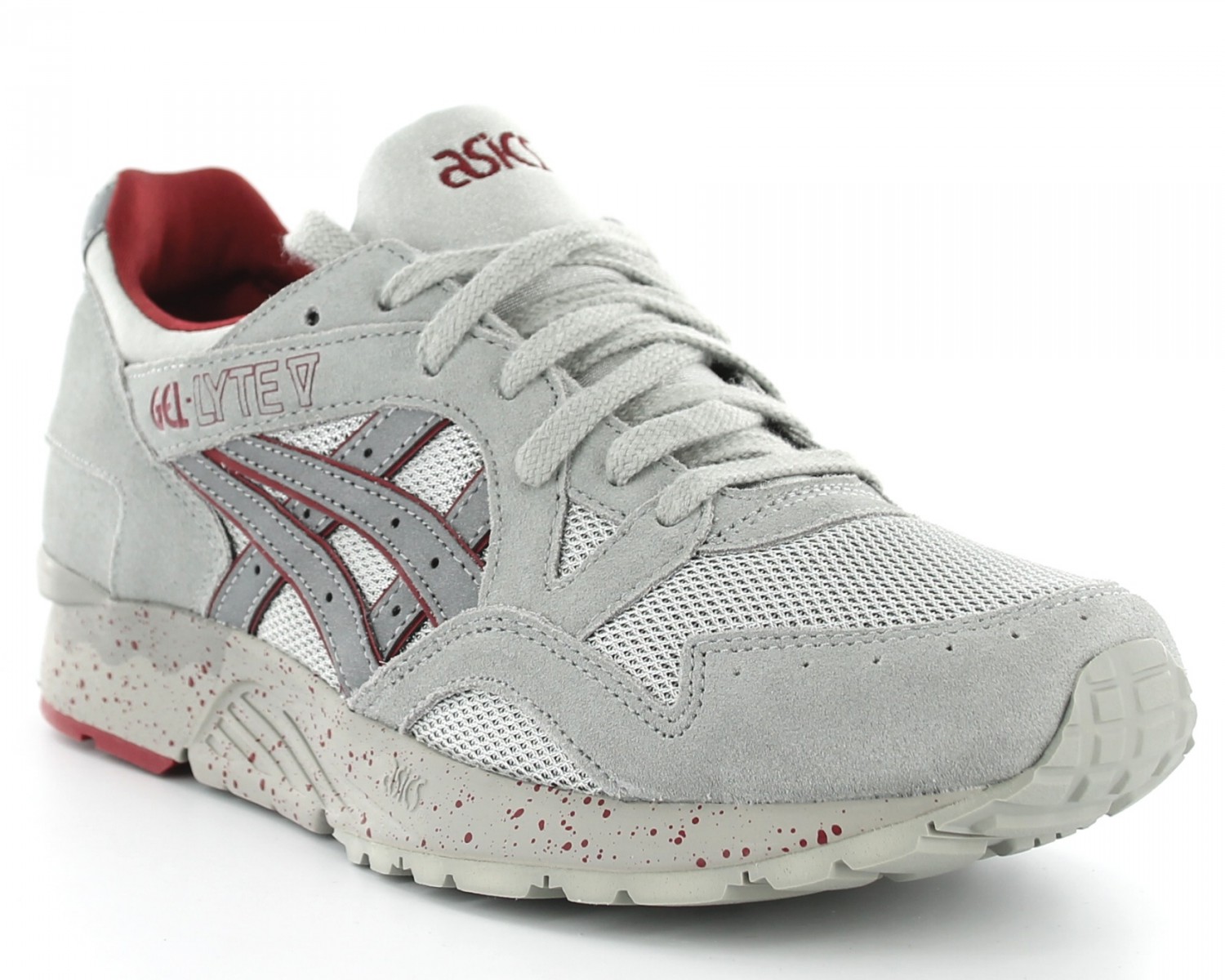 asics gel lyte 5 rouge et blanche