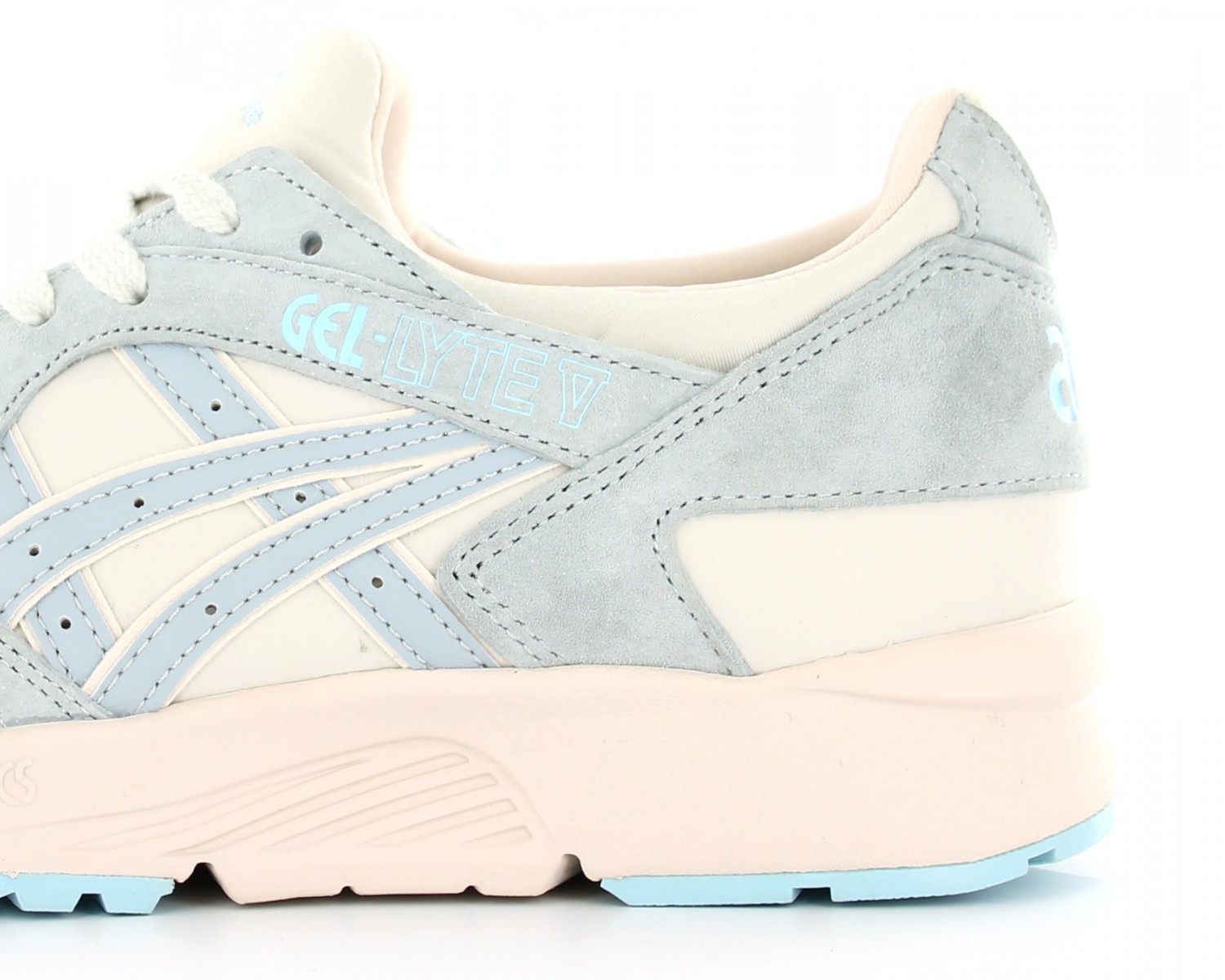 asics femme sneakers grise