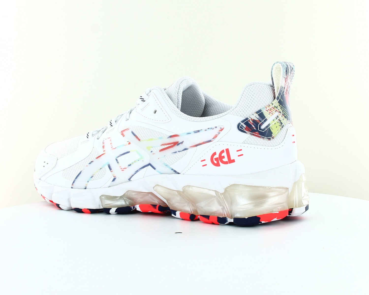 Asics Gel quantum 180 6 Blanc orange multicolor