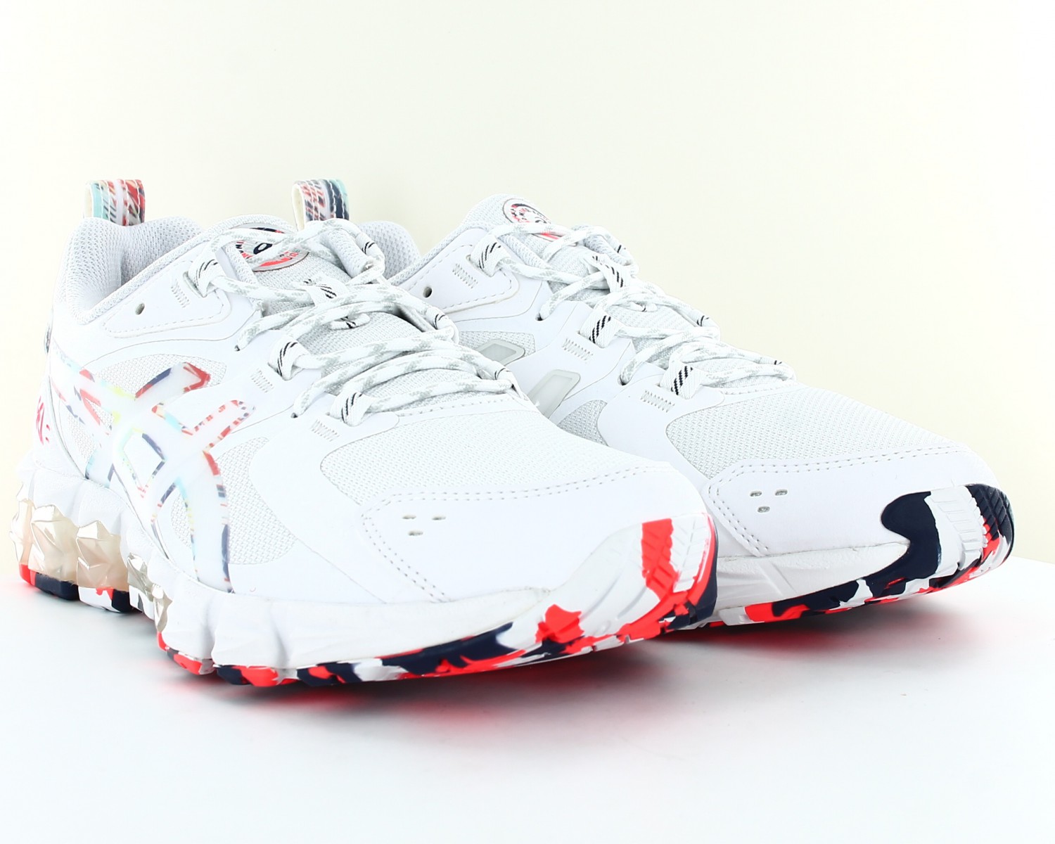 Asics Gel quantum 180 6 Blanc orange multicolor