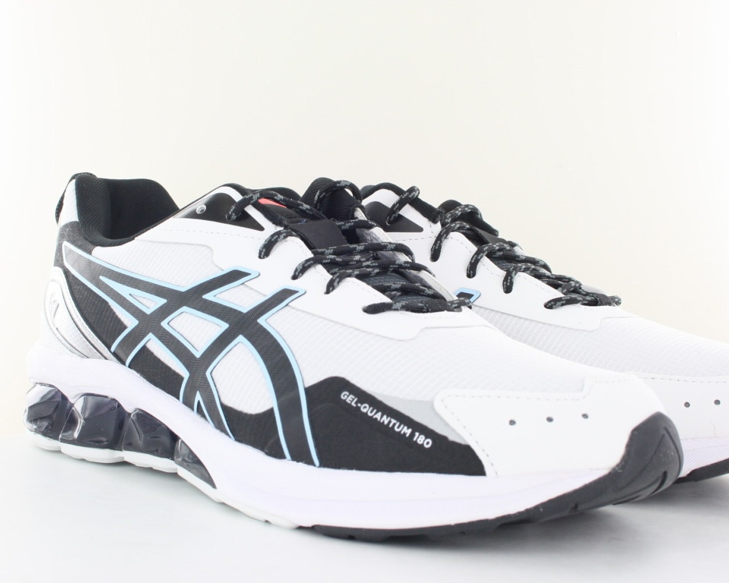 Asics Gel quantum 180 LS Blanc noir bleu