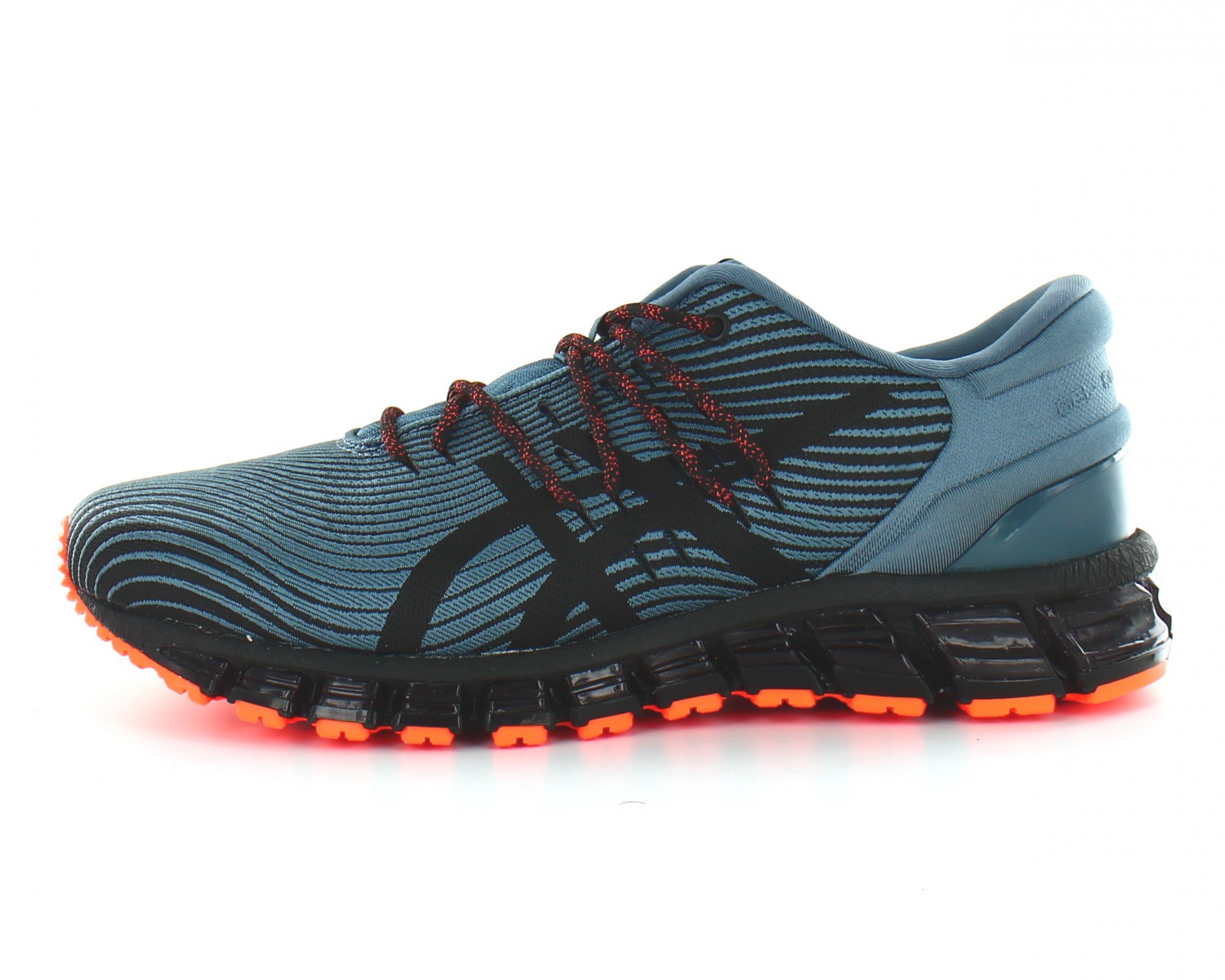 Asics Gel Quantum 360 4 Gris-noir-orange 1021A028